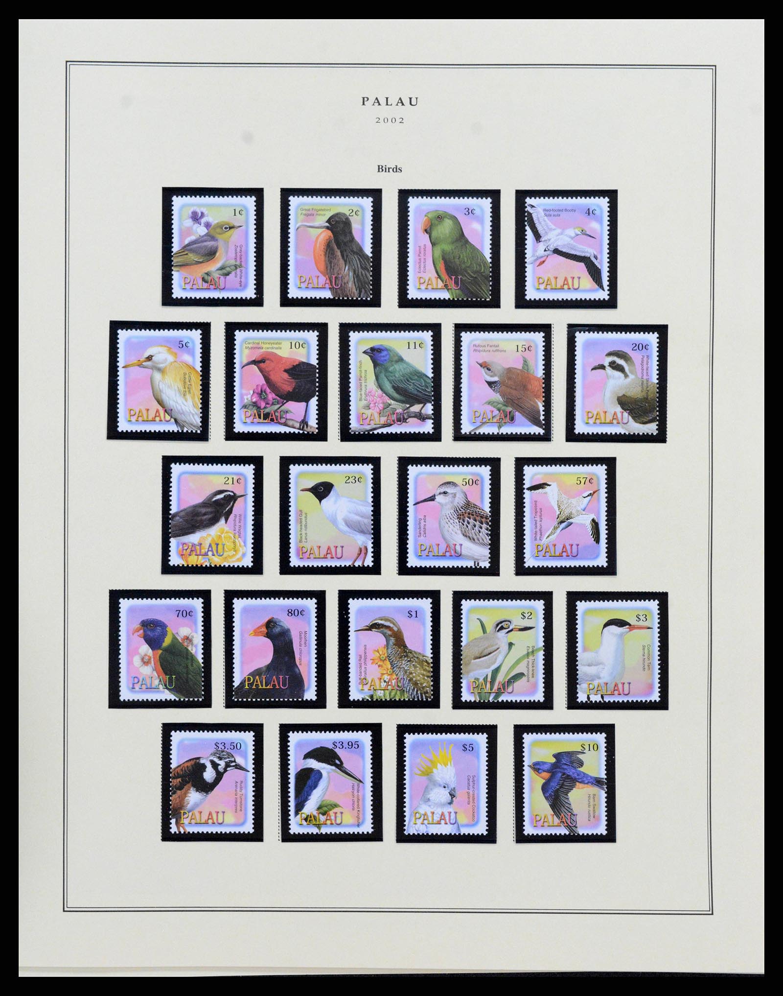 38342 0002 - Postzegelverzameling 38342 Palau 1984-2016!