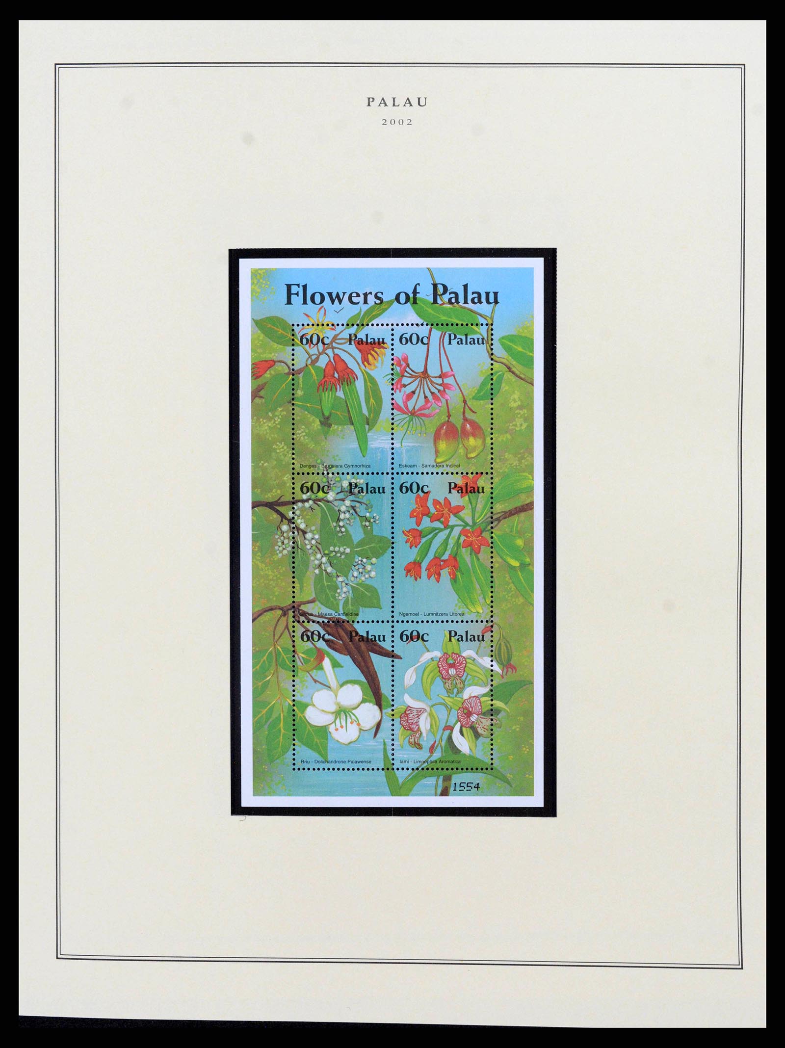 38342 0005 - Postzegelverzameling 38342 Palau 1984-2016!