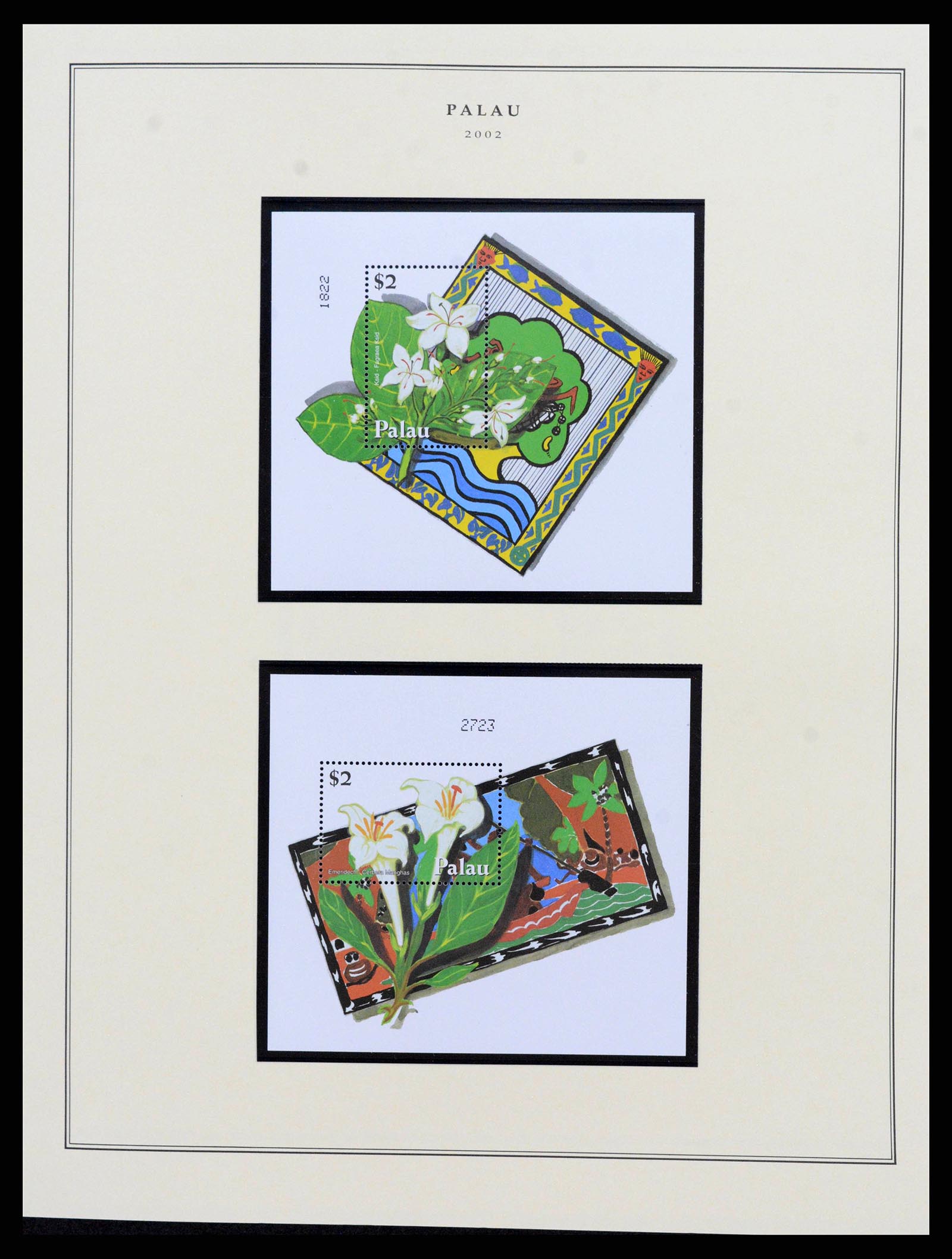 38342 0007 - Postzegelverzameling 38342 Palau 1984-2016!