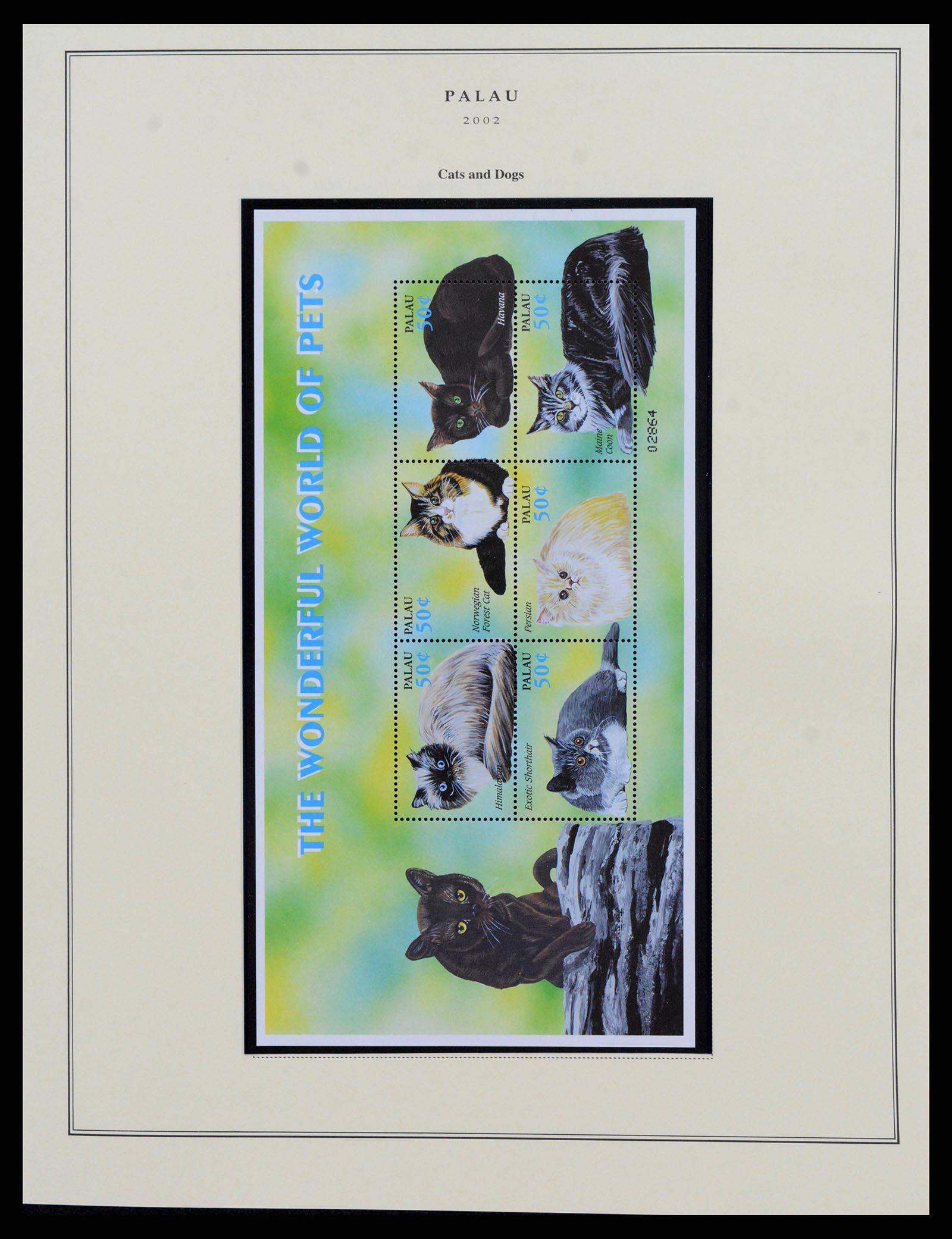 38342 0010 - Postzegelverzameling 38342 Palau 1984-2016!