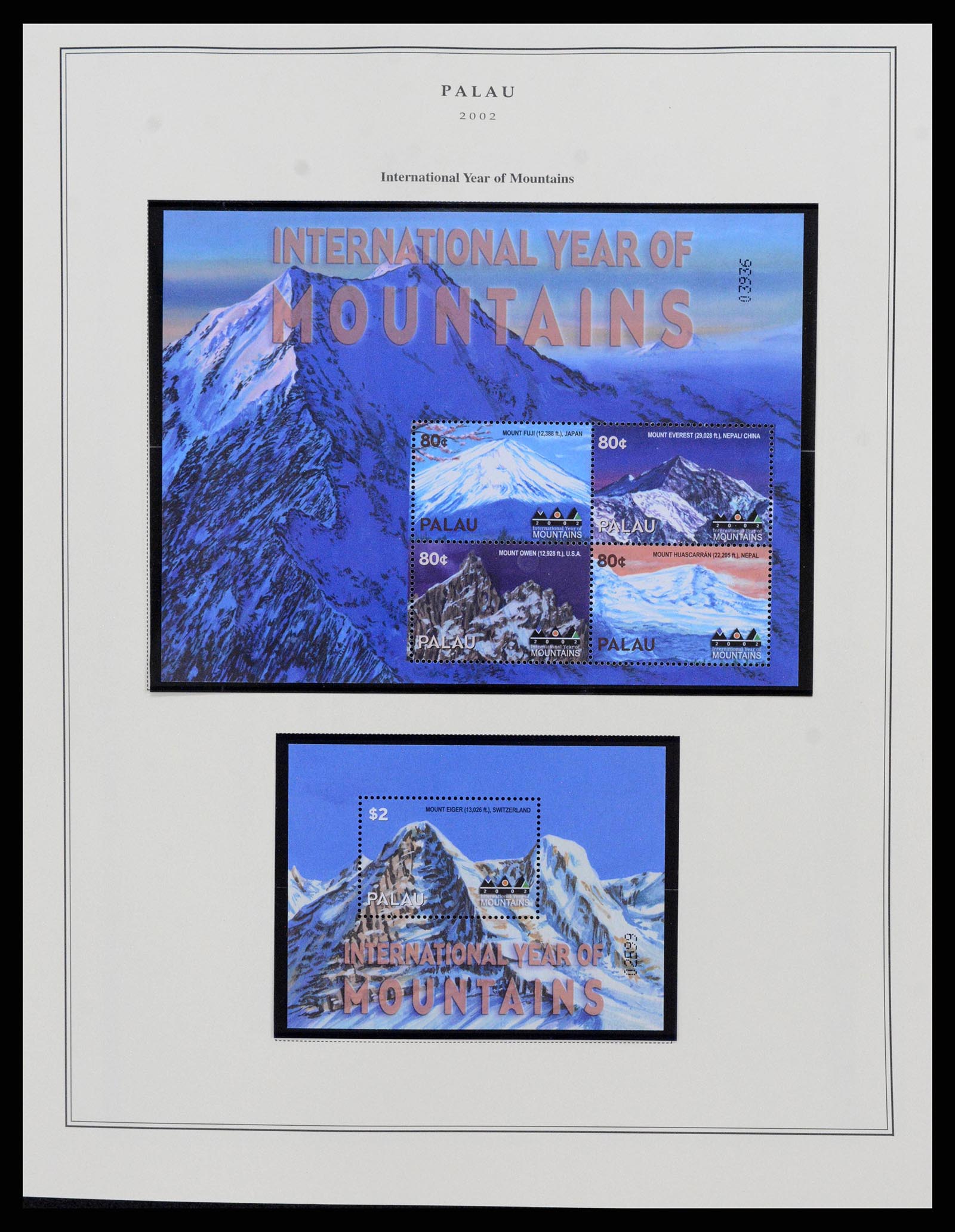 38342 0013 - Postzegelverzameling 38342 Palau 1984-2016!