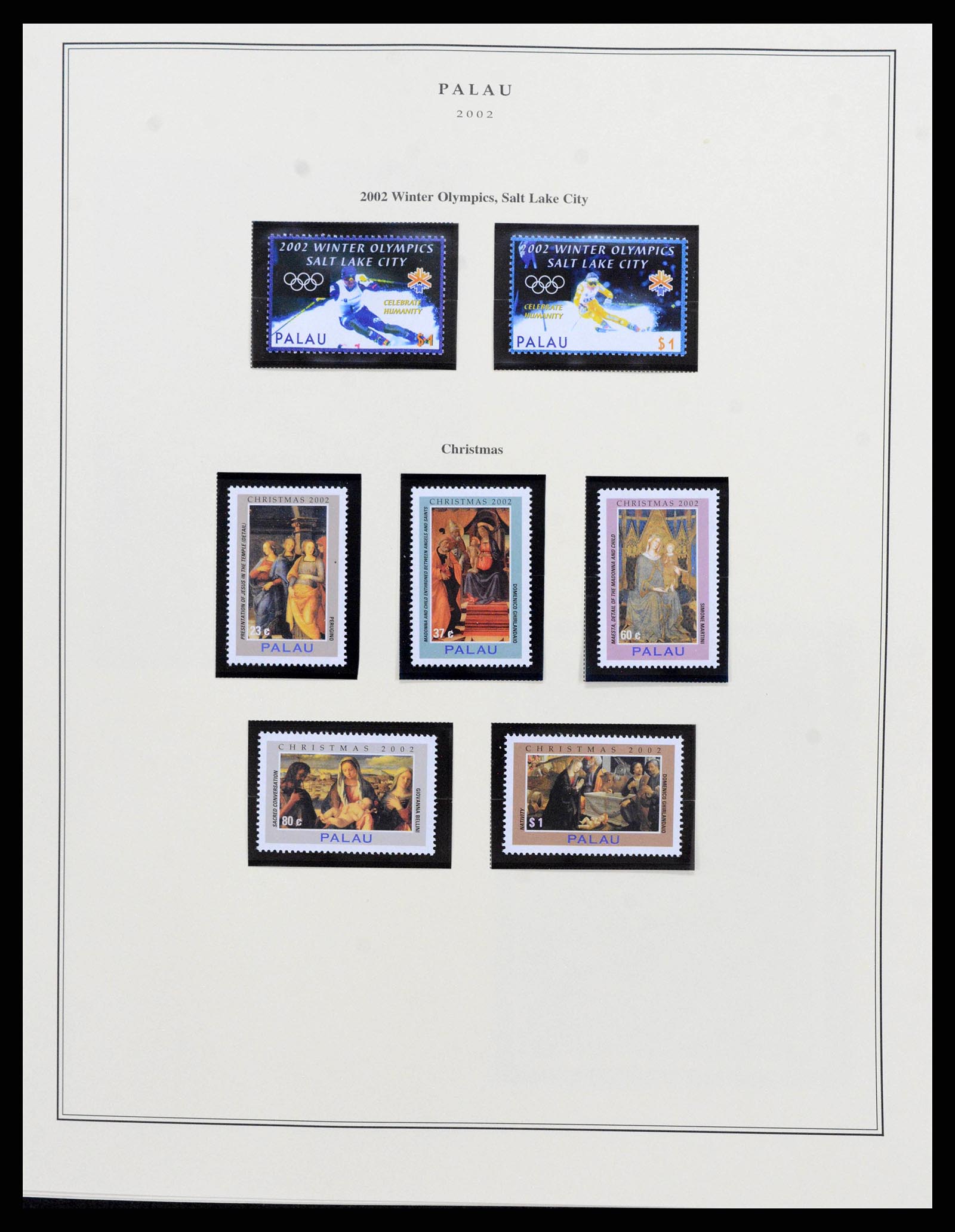 38342 0015 - Postzegelverzameling 38342 Palau 1984-2016!