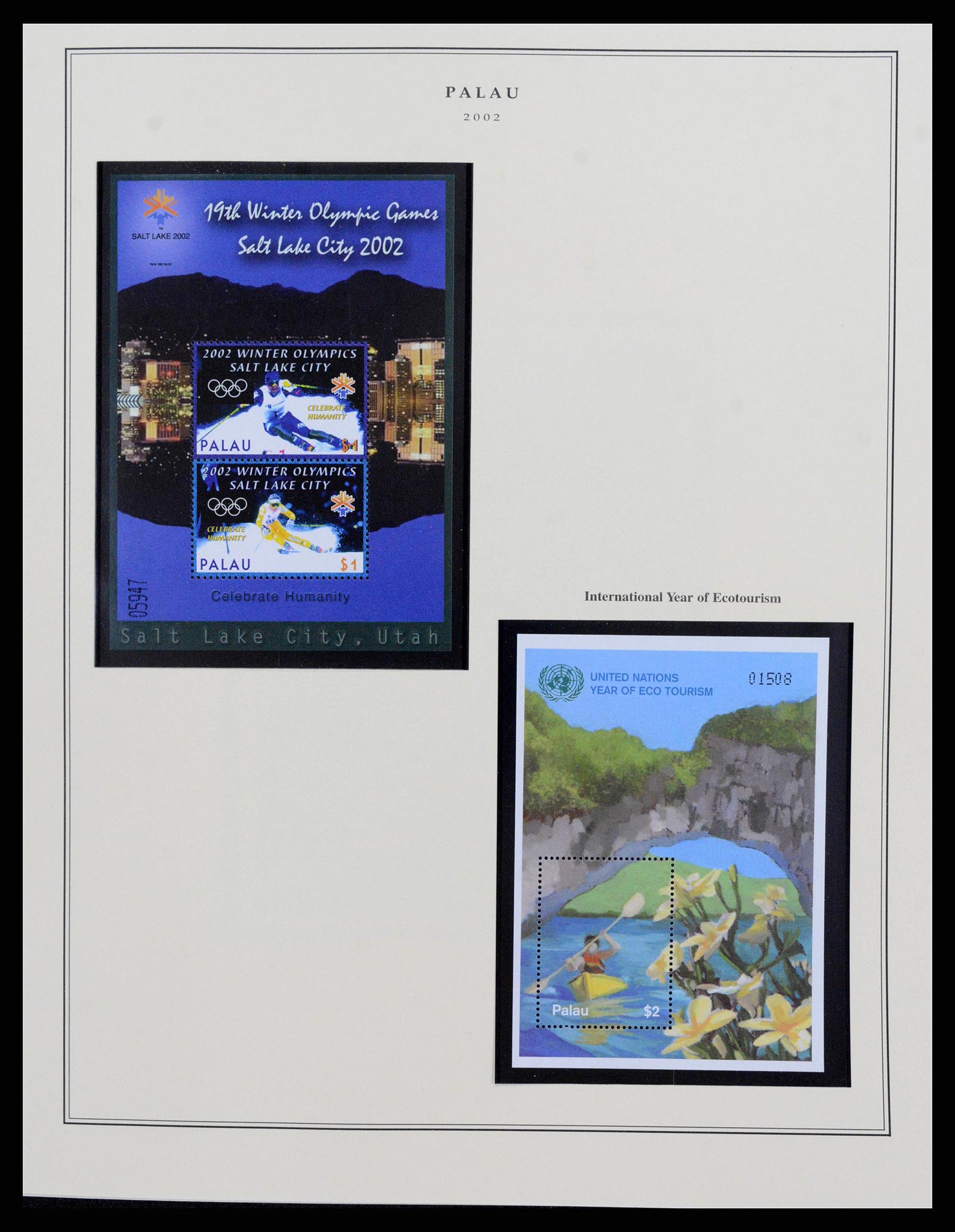 38342 0016 - Postzegelverzameling 38342 Palau 1984-2016!