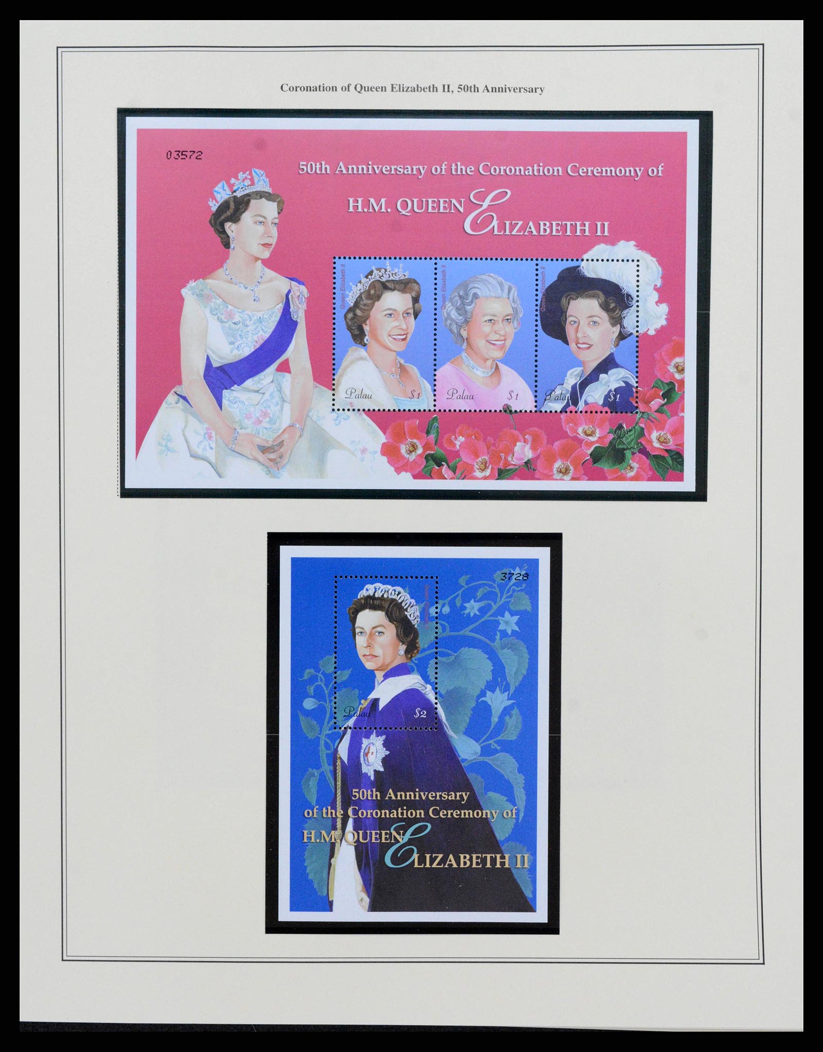 38342 0036 - Postzegelverzameling 38342 Palau 1984-2016!