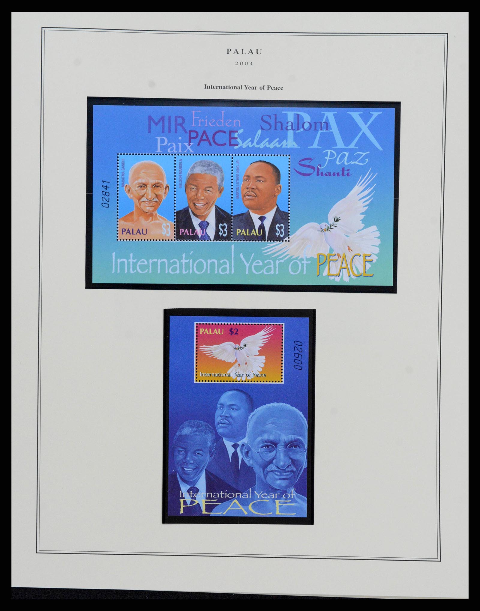 38342 0060 - Postzegelverzameling 38342 Palau 1984-2016!