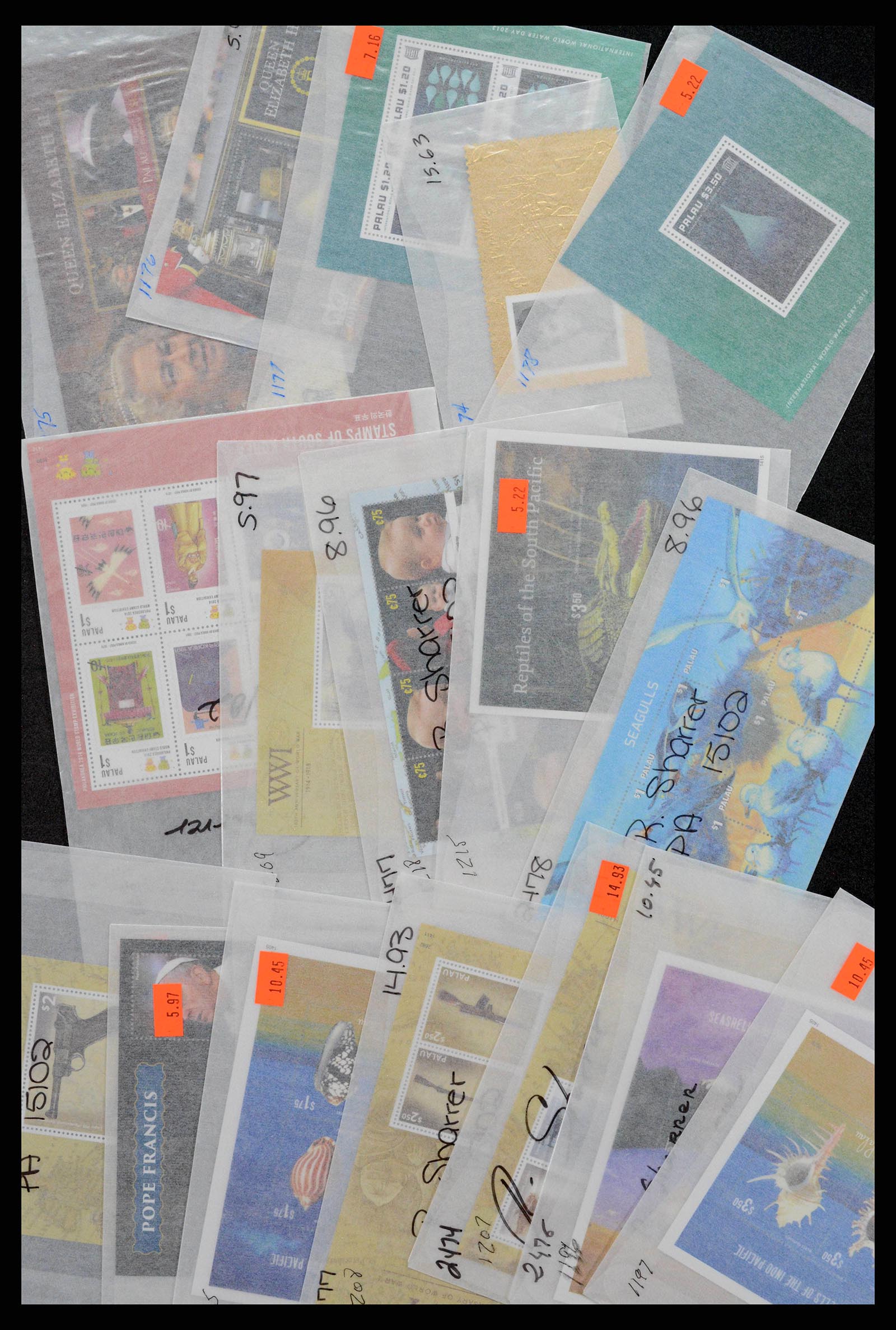 38342 0471 - Stamp collection 38342 Palau 1984-2016!