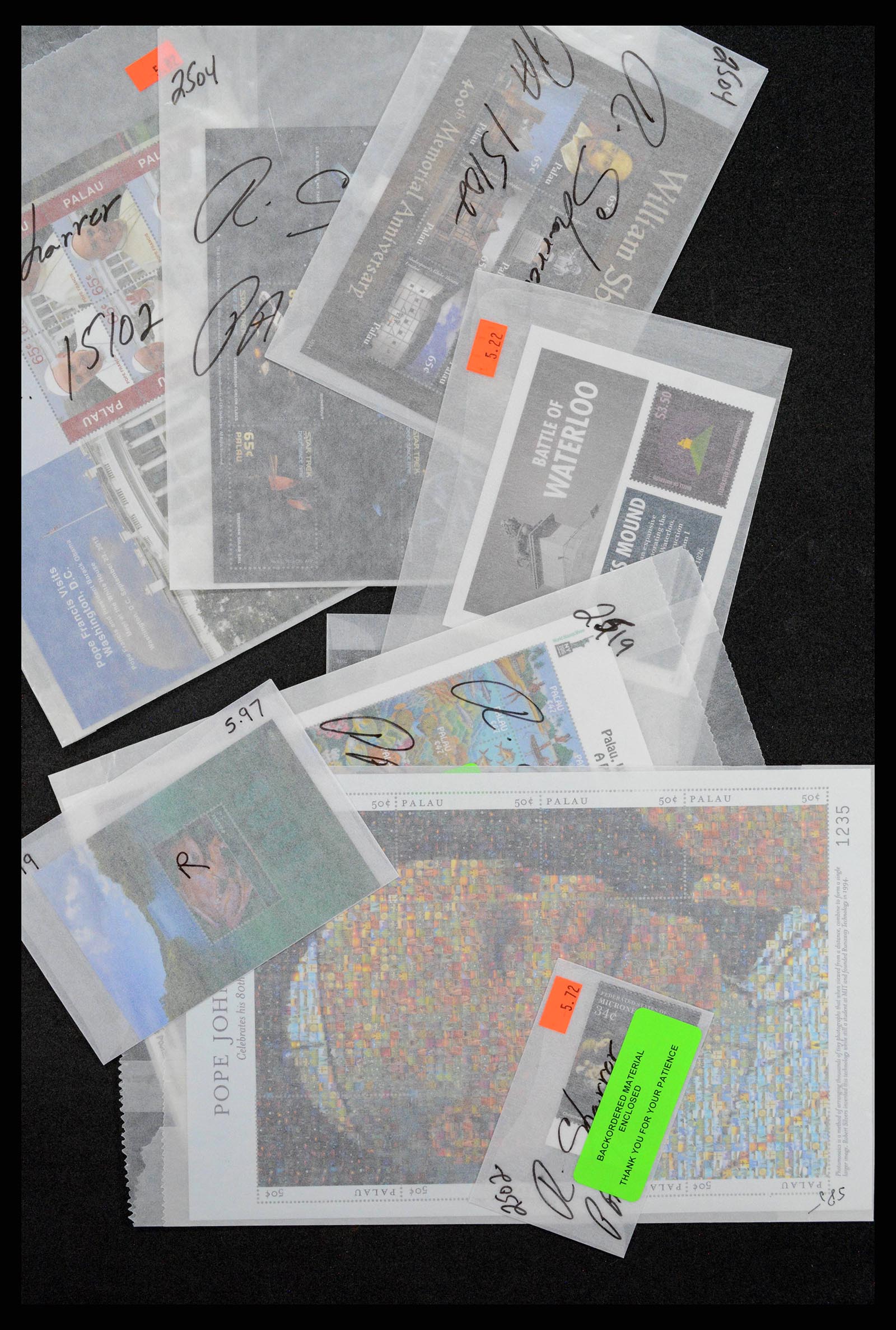 38342 0481 - Postzegelverzameling 38342 Palau 1984-2016!