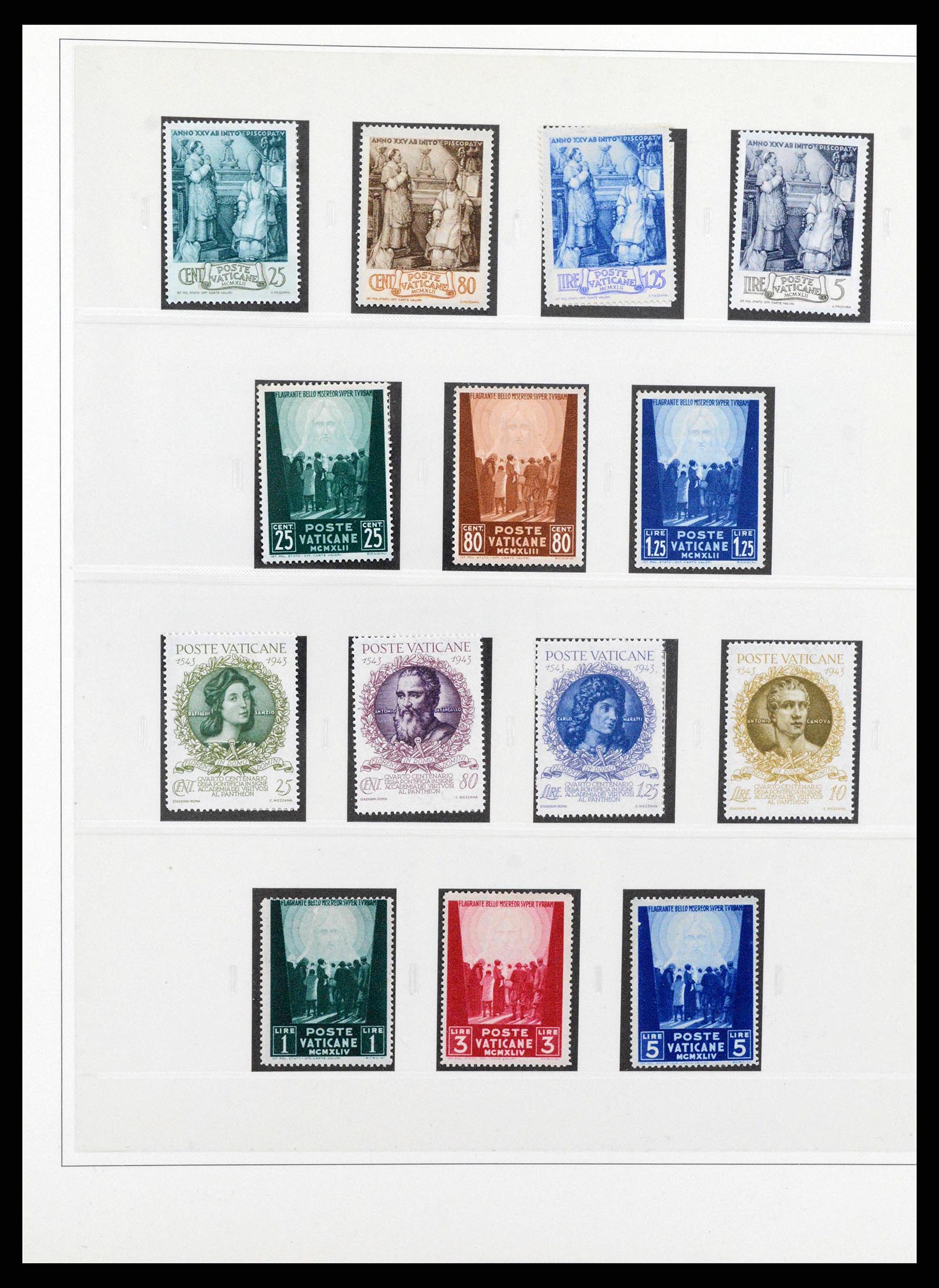 38345 0006 - Postzegelverzameling 38345 Vaticaan compleet 1929-2011.