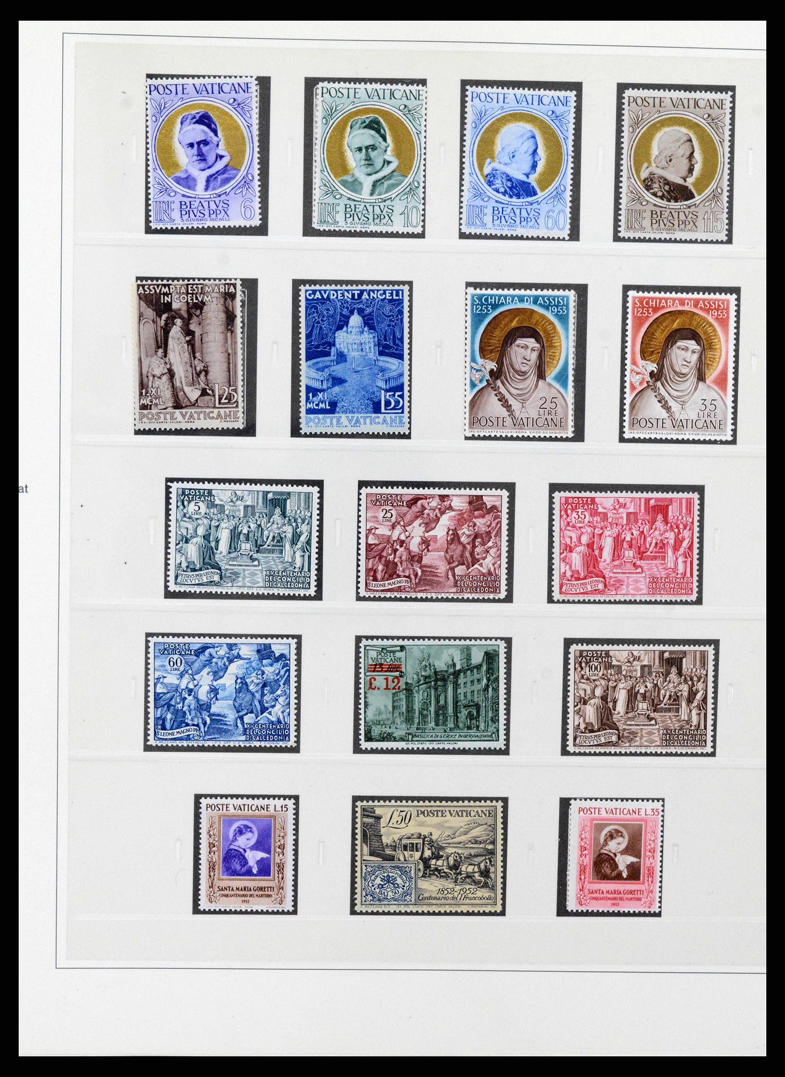 38345 0009 - Postzegelverzameling 38345 Vaticaan compleet 1929-2011.