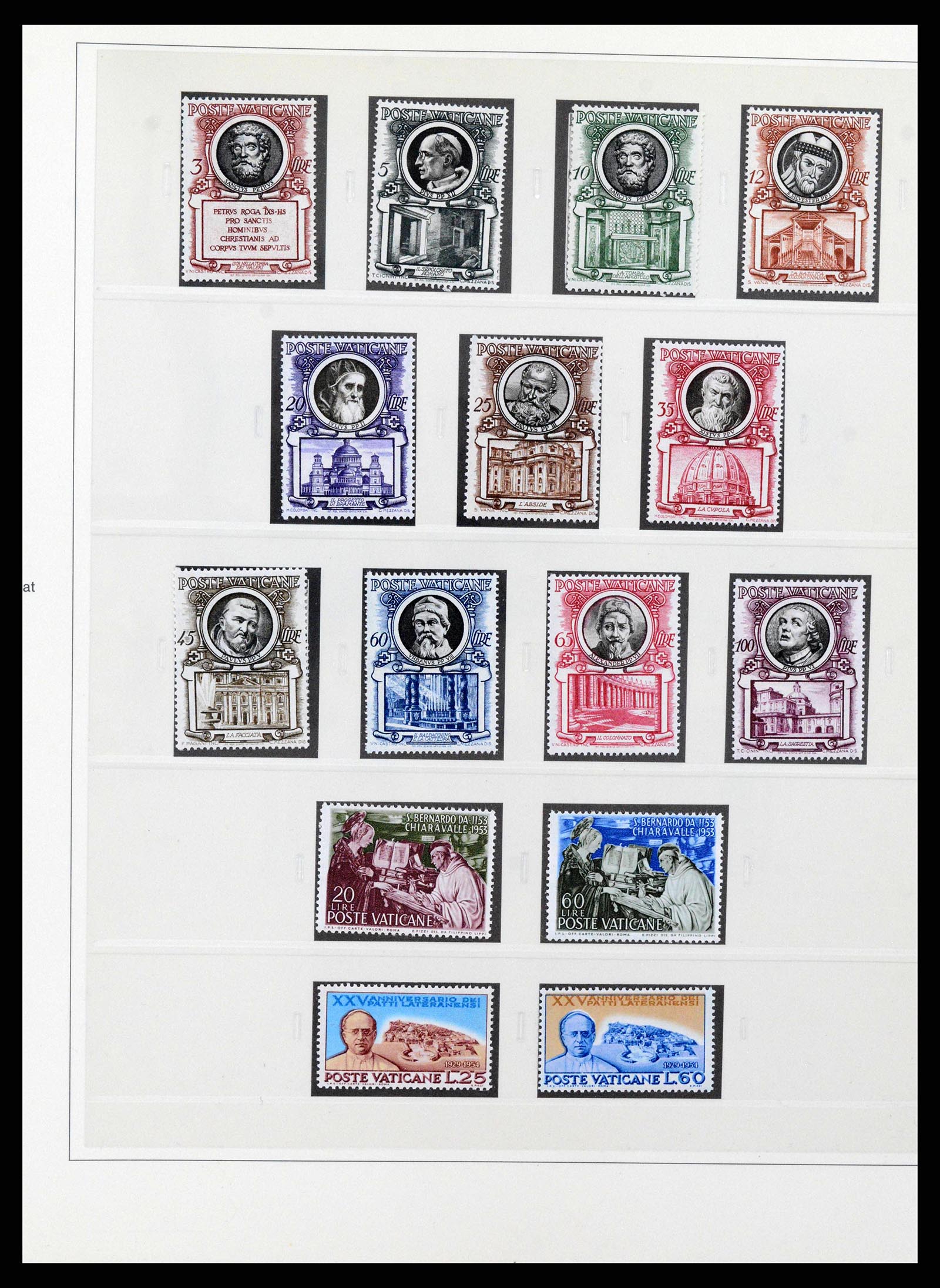 38345 0011 - Postzegelverzameling 38345 Vaticaan compleet 1929-2011.