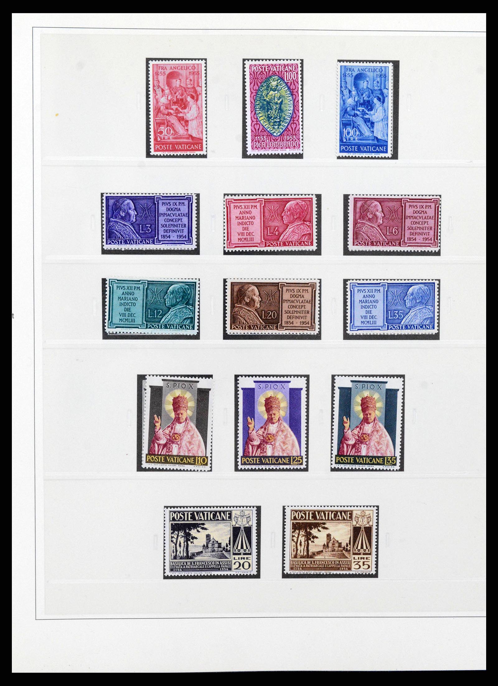38345 0012 - Postzegelverzameling 38345 Vaticaan compleet 1929-2011.