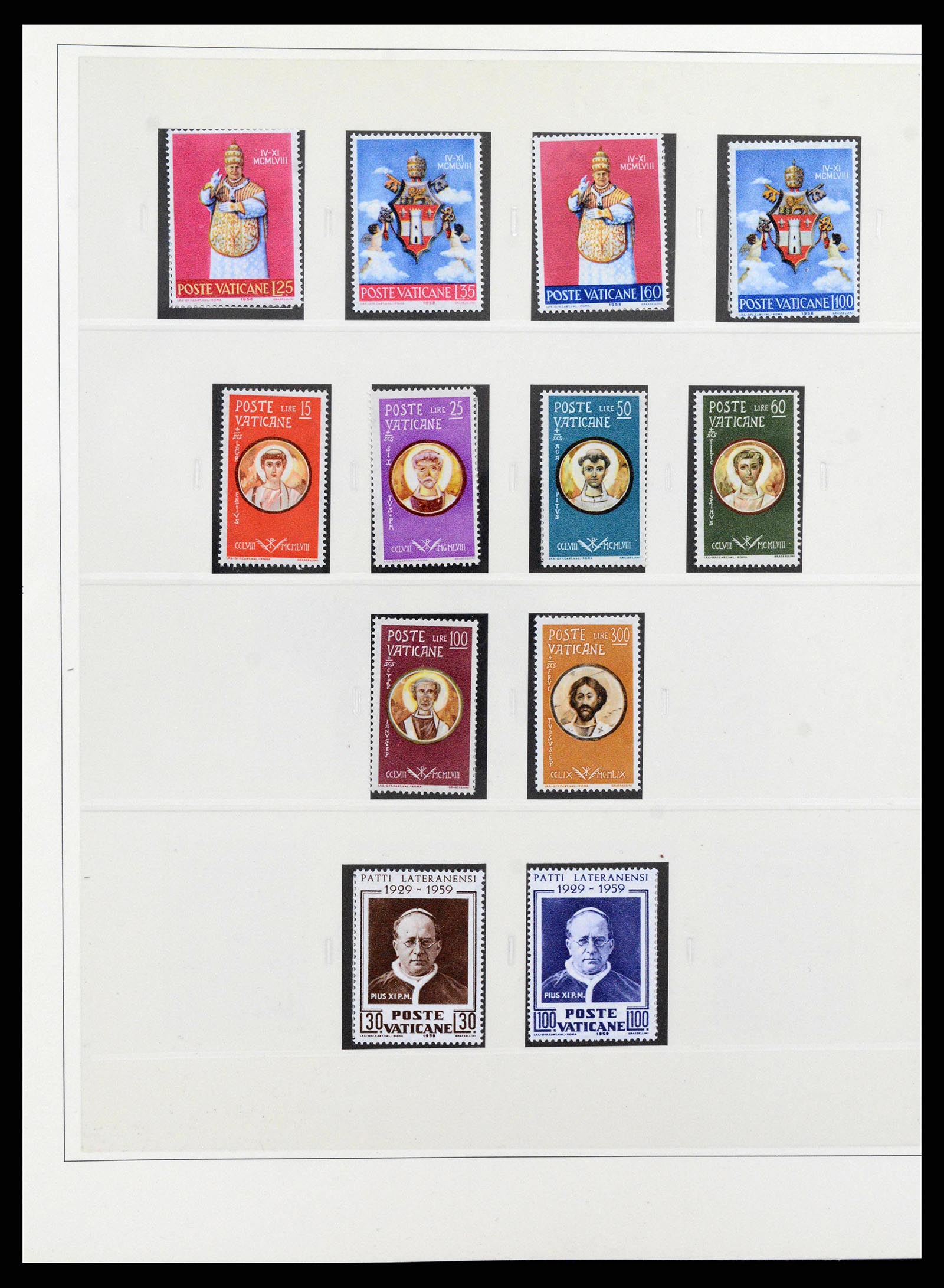 38345 0018 - Postzegelverzameling 38345 Vaticaan compleet 1929-2011.