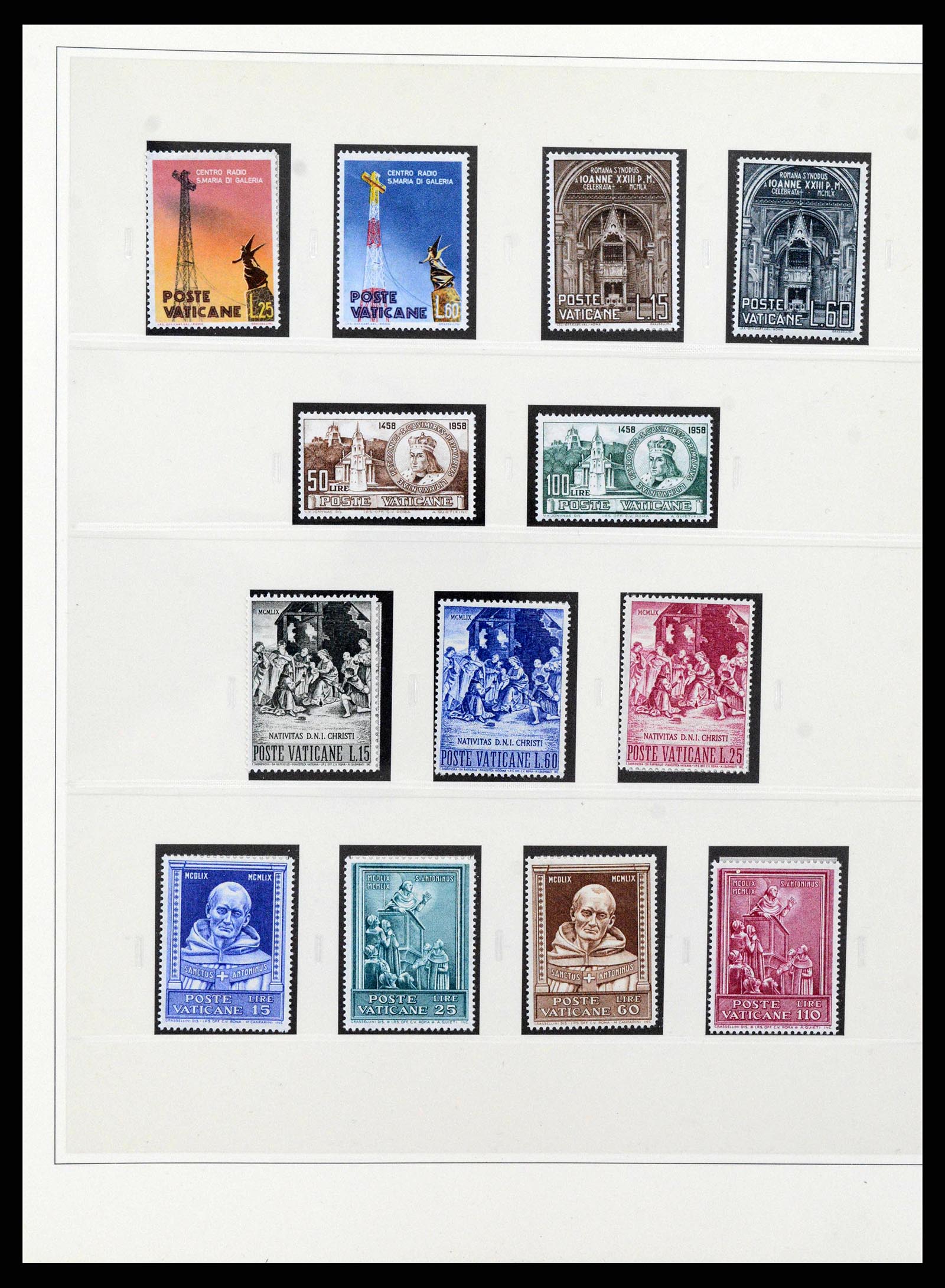 38345 0019 - Postzegelverzameling 38345 Vaticaan compleet 1929-2011.