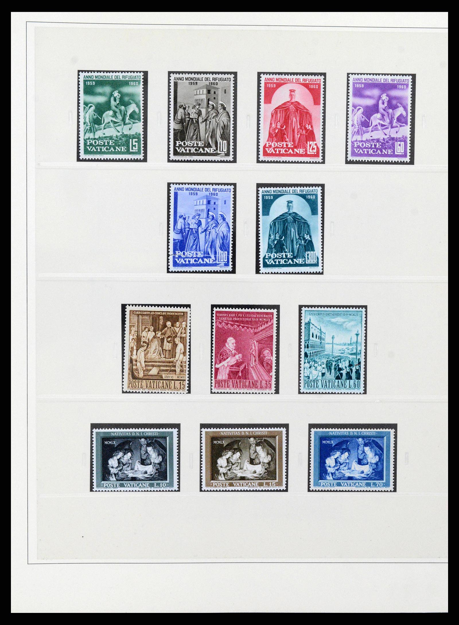 38345 0020 - Postzegelverzameling 38345 Vaticaan compleet 1929-2011.
