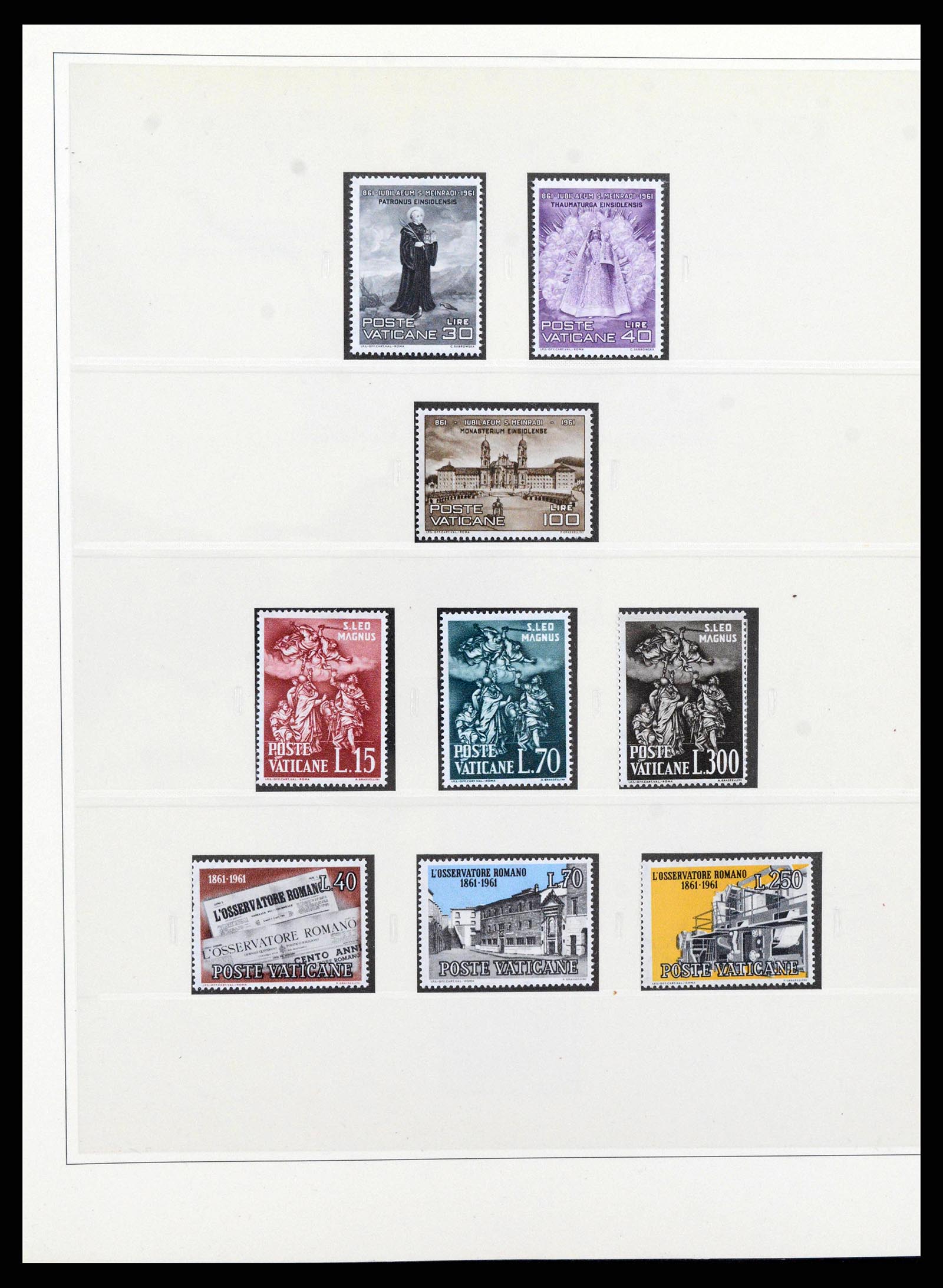 38345 0022 - Stamp collection 38345 Vatican complete 1929-2011.