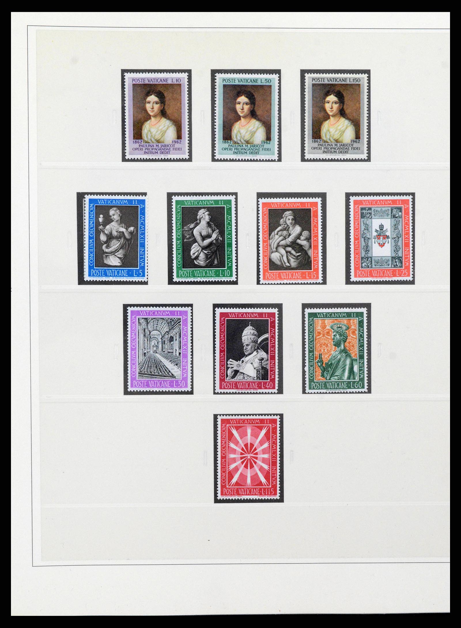 38345 0026 - Stamp collection 38345 Vatican complete 1929-2011.