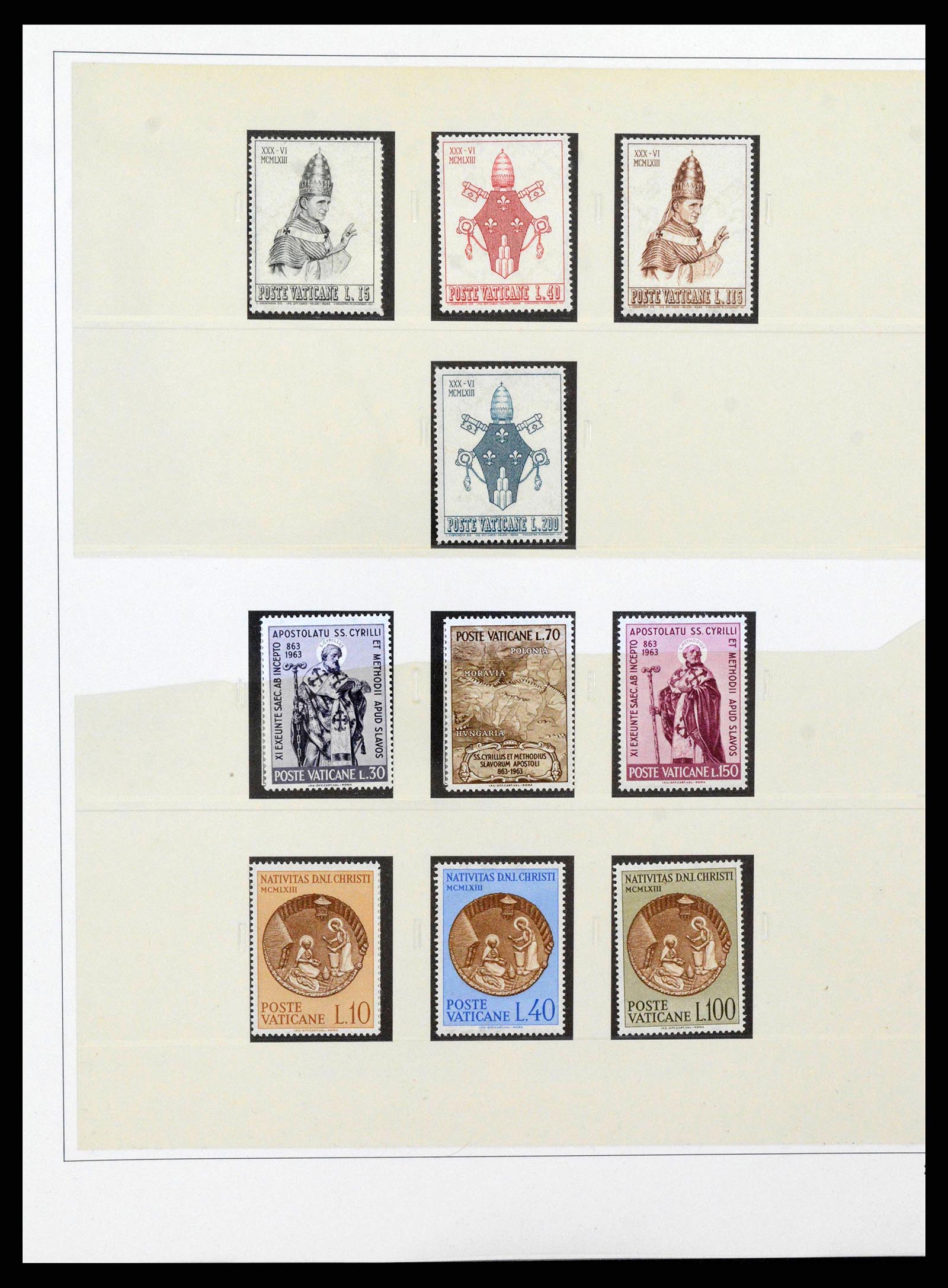 38345 0029 - Stamp collection 38345 Vatican complete 1929-2011.