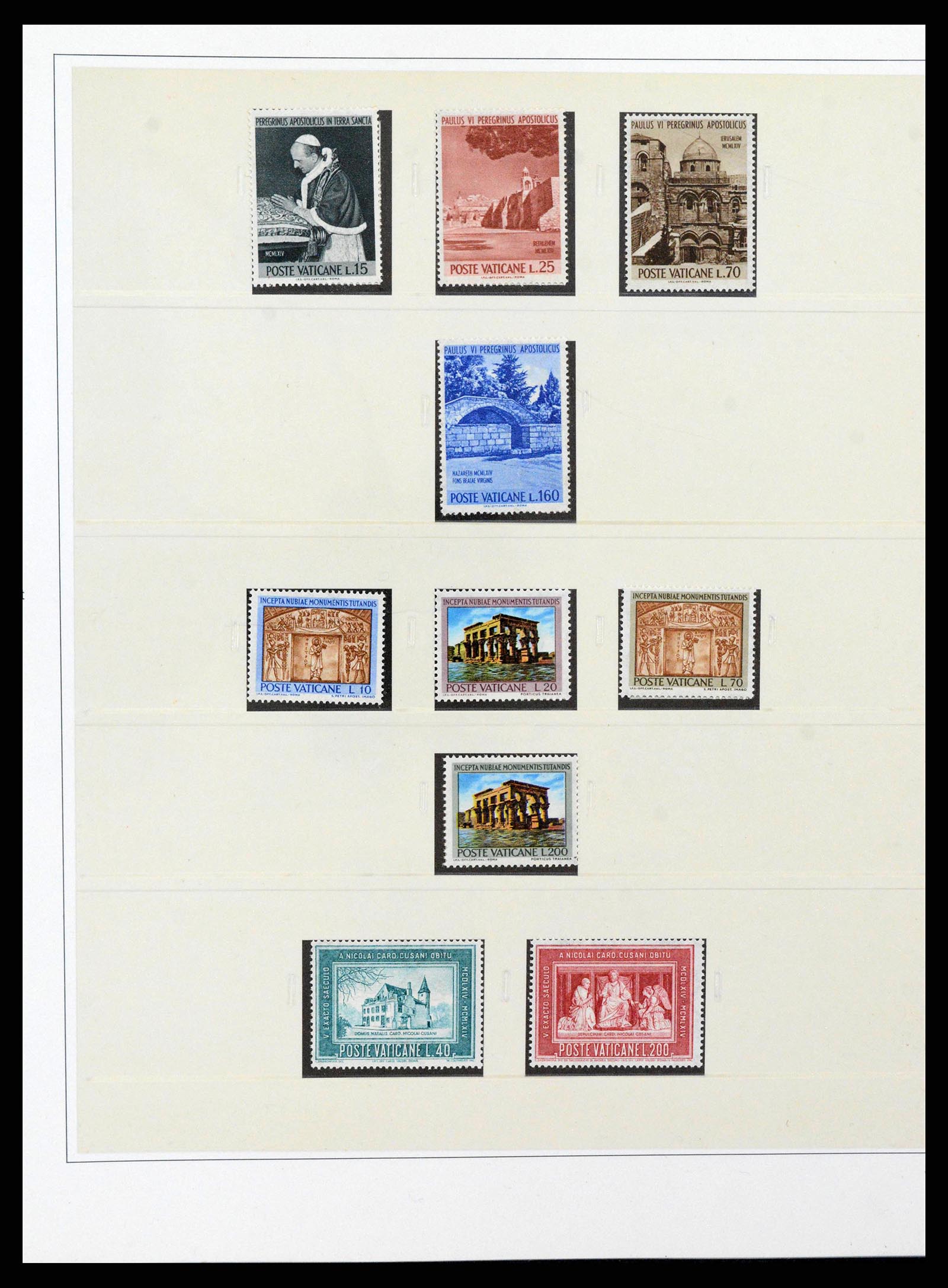38345 0030 - Stamp collection 38345 Vatican complete 1929-2011.