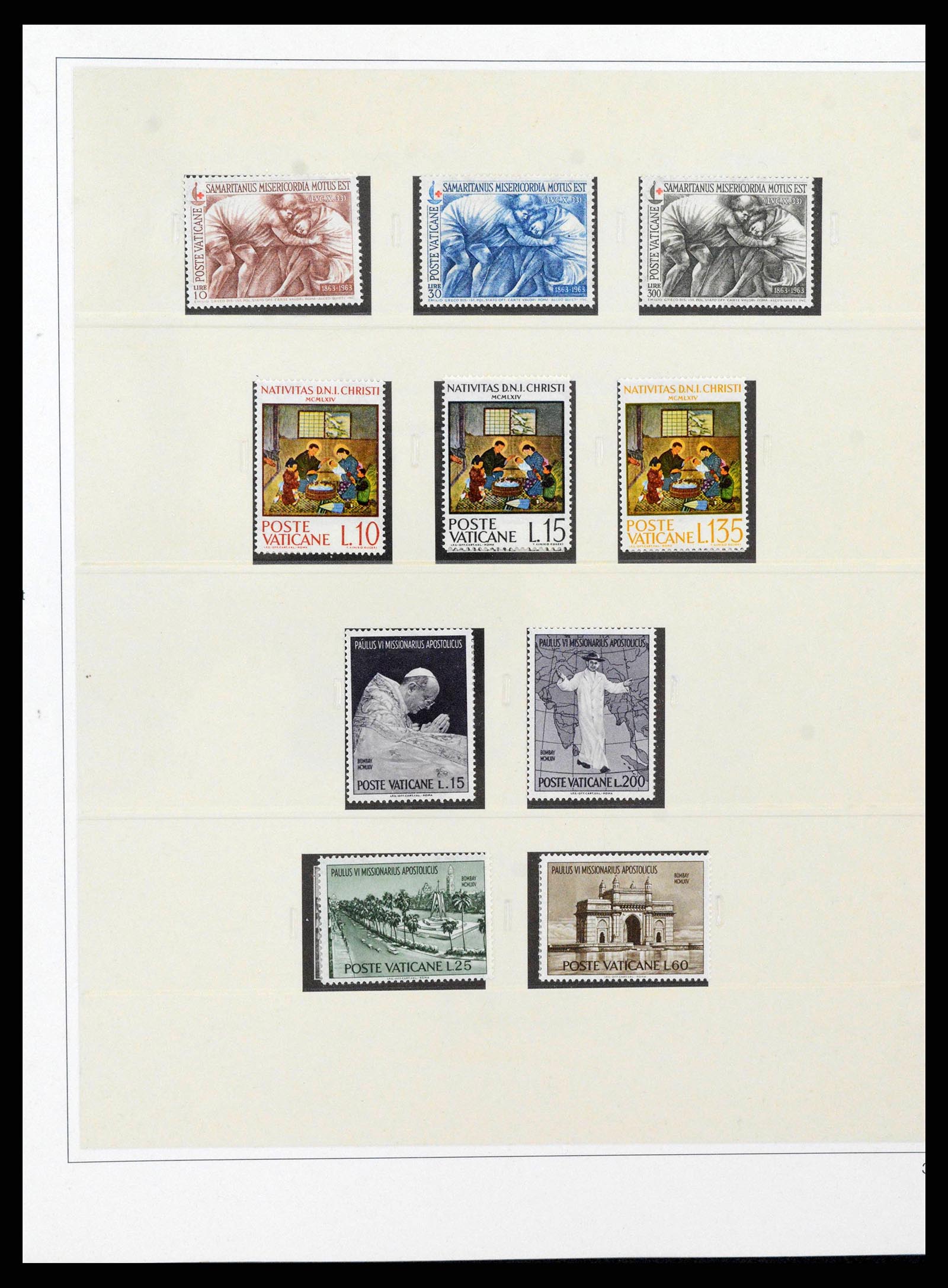 38345 0032 - Stamp collection 38345 Vatican complete 1929-2011.