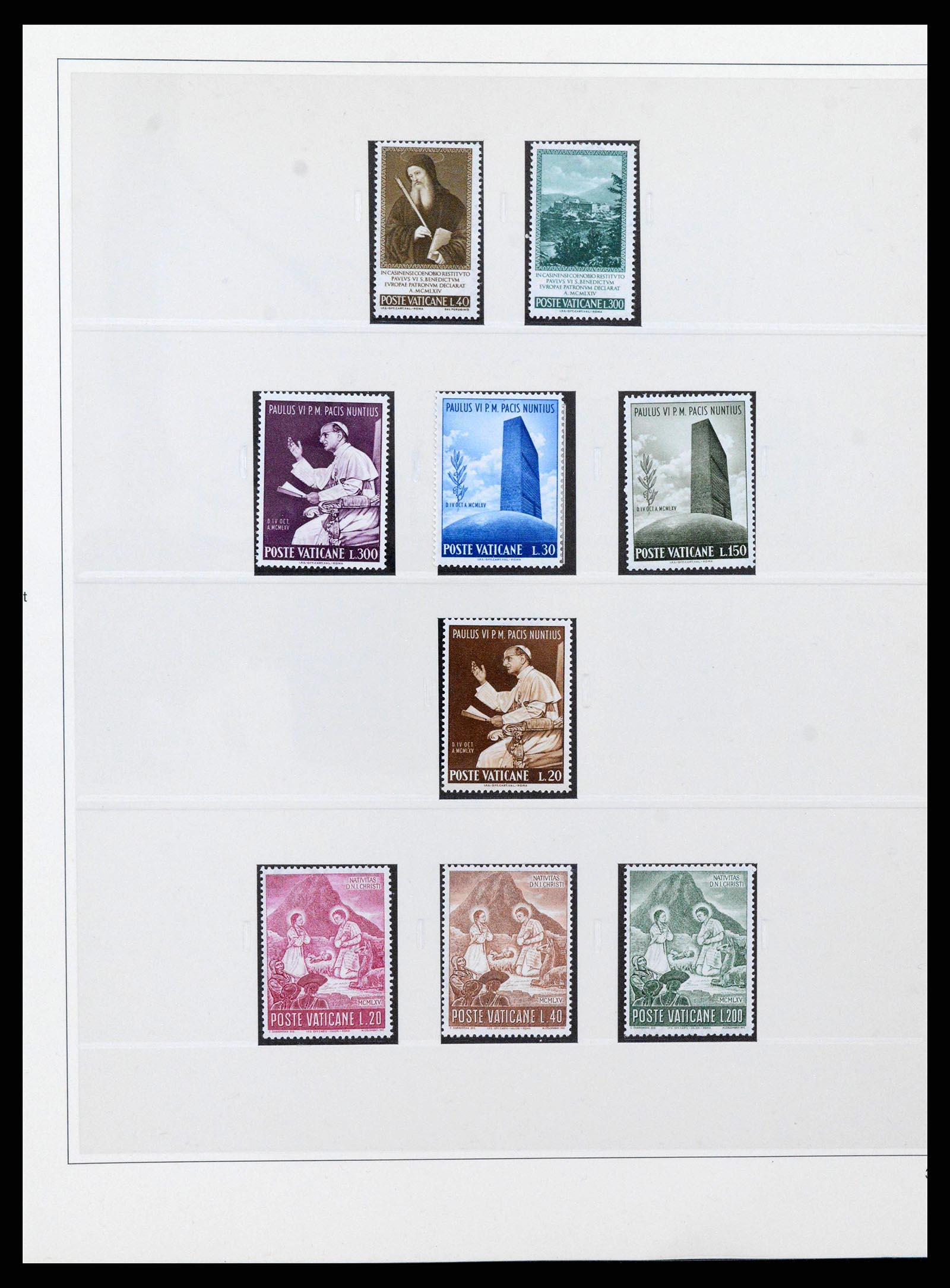 38345 0034 - Stamp collection 38345 Vatican complete 1929-2011.