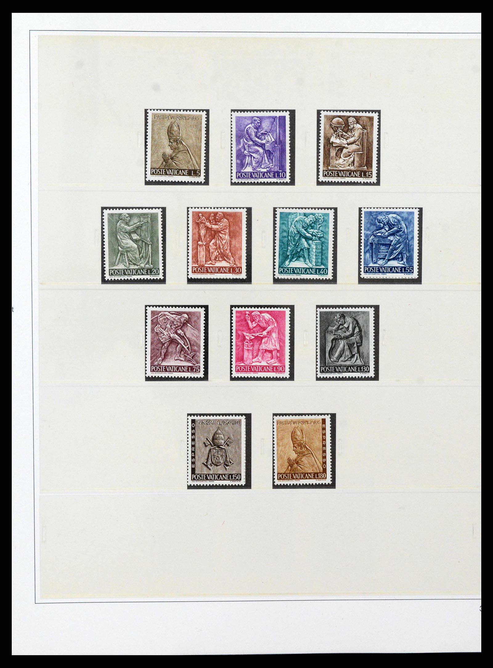 38345 0035 - Stamp collection 38345 Vatican complete 1929-2011.