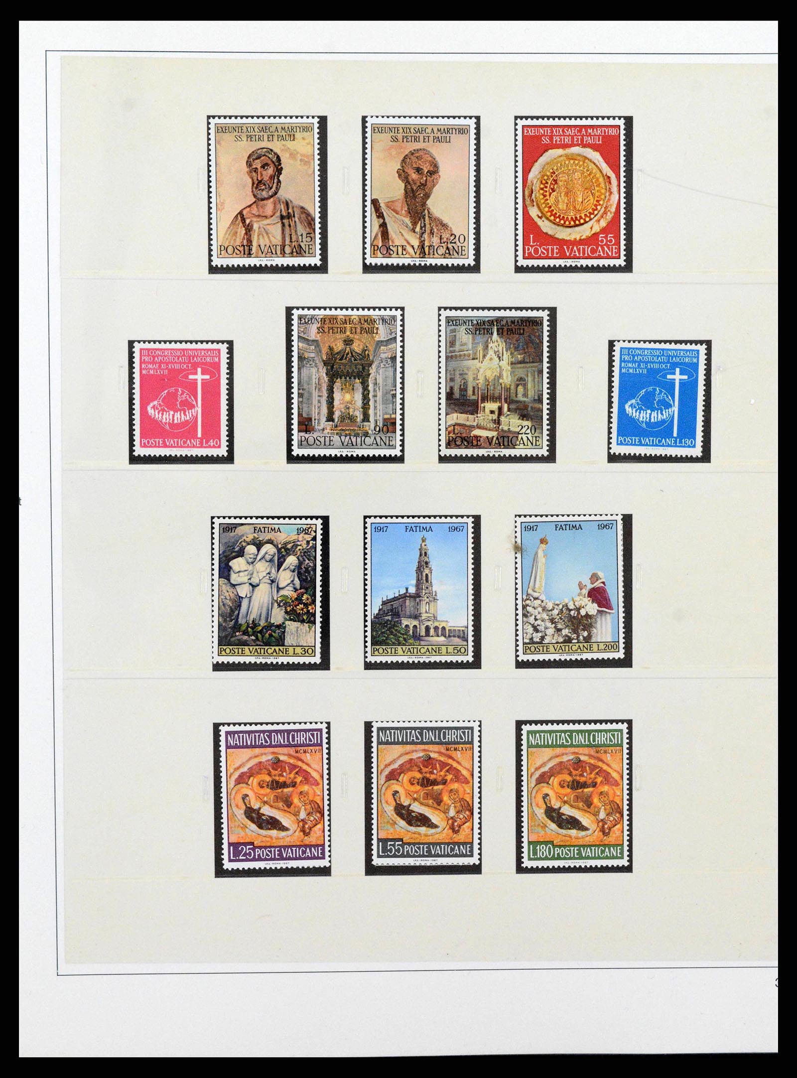 38345 0037 - Stamp collection 38345 Vatican complete 1929-2011.