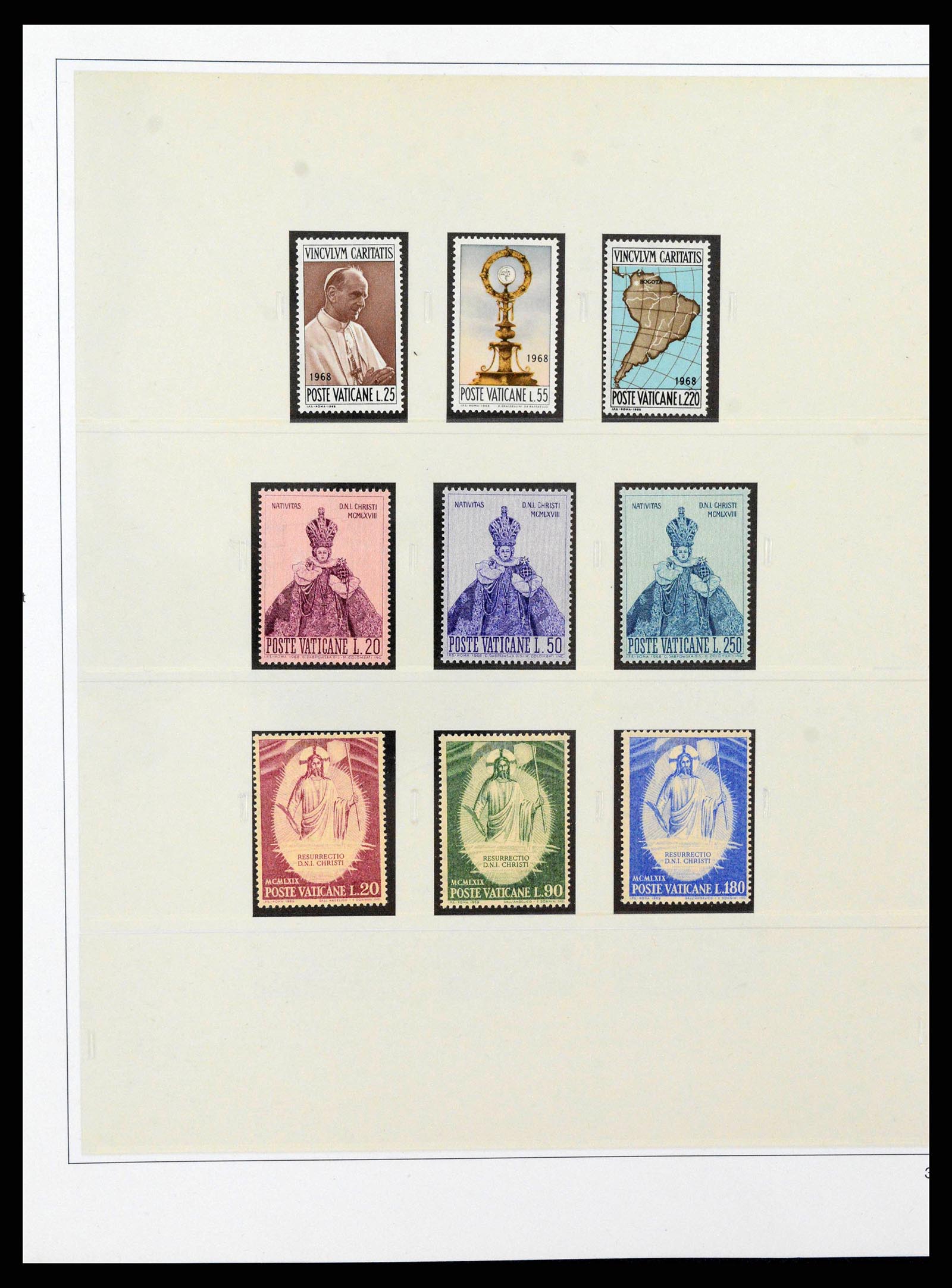 38345 0038 - Stamp collection 38345 Vatican complete 1929-2011.