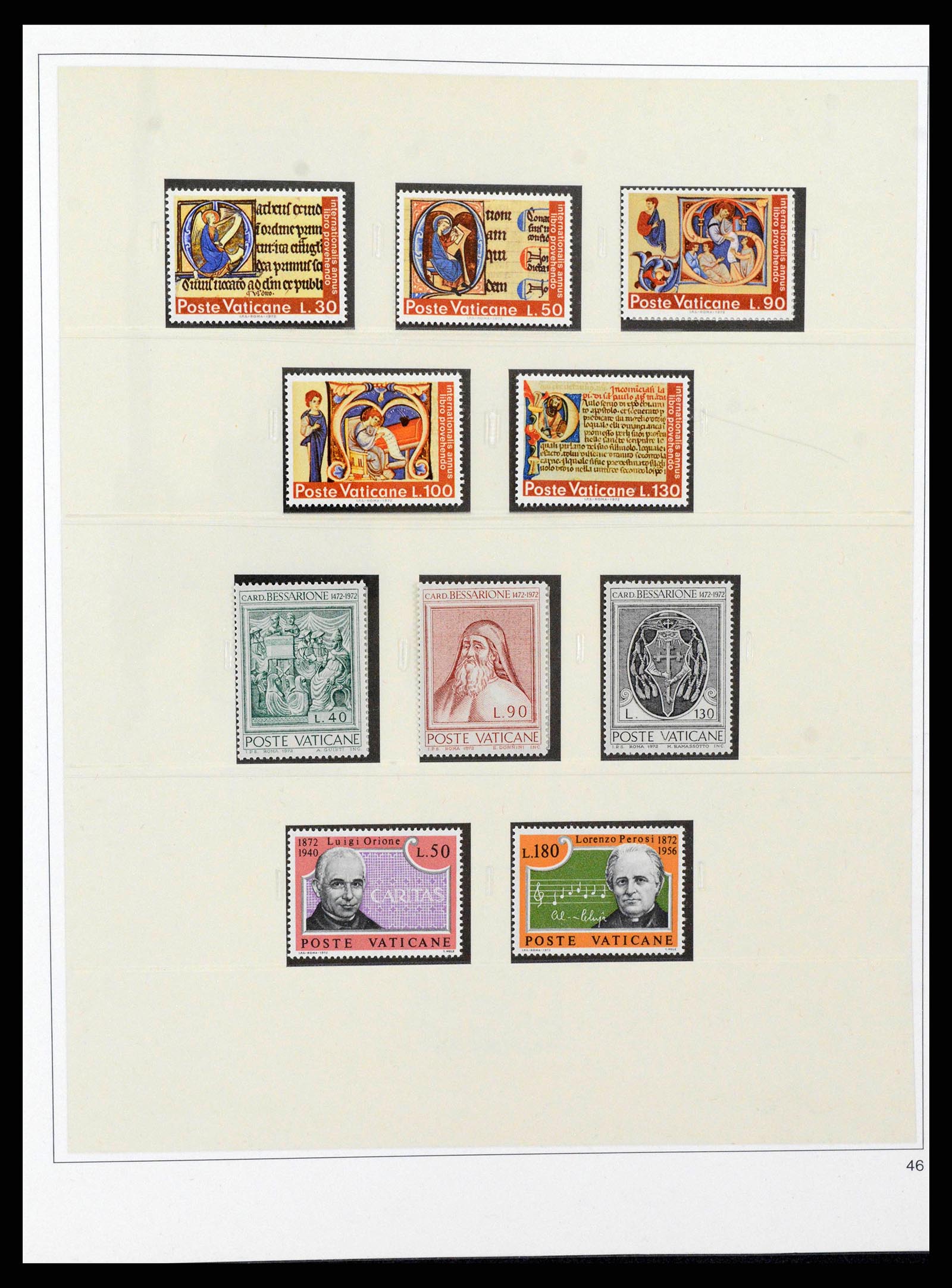 38345 0046 - Postzegelverzameling 38345 Vaticaan compleet 1929-2011.