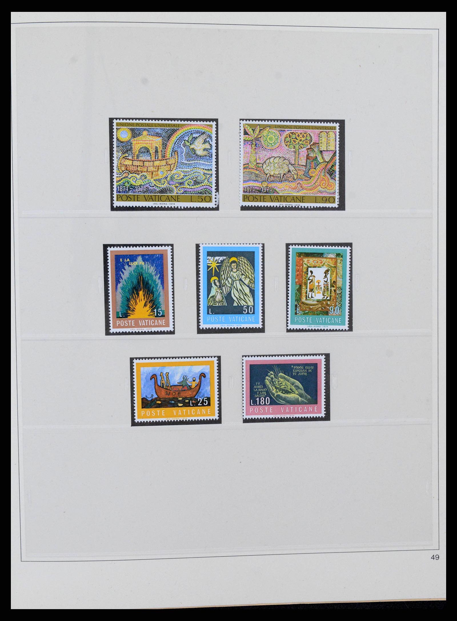 38345 0049 - Postzegelverzameling 38345 Vaticaan compleet 1929-2011.