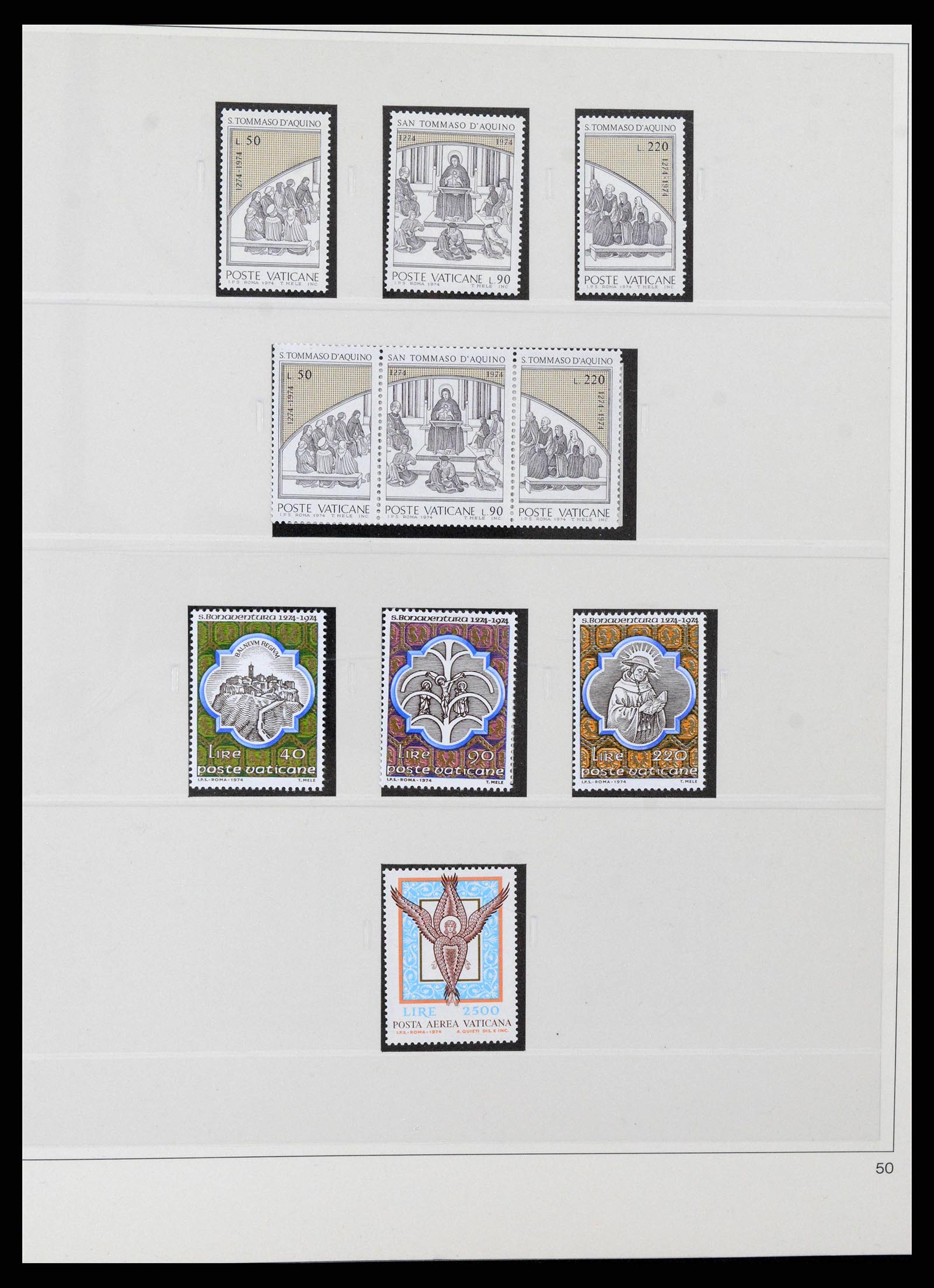 38345 0050 - Postzegelverzameling 38345 Vaticaan compleet 1929-2011.