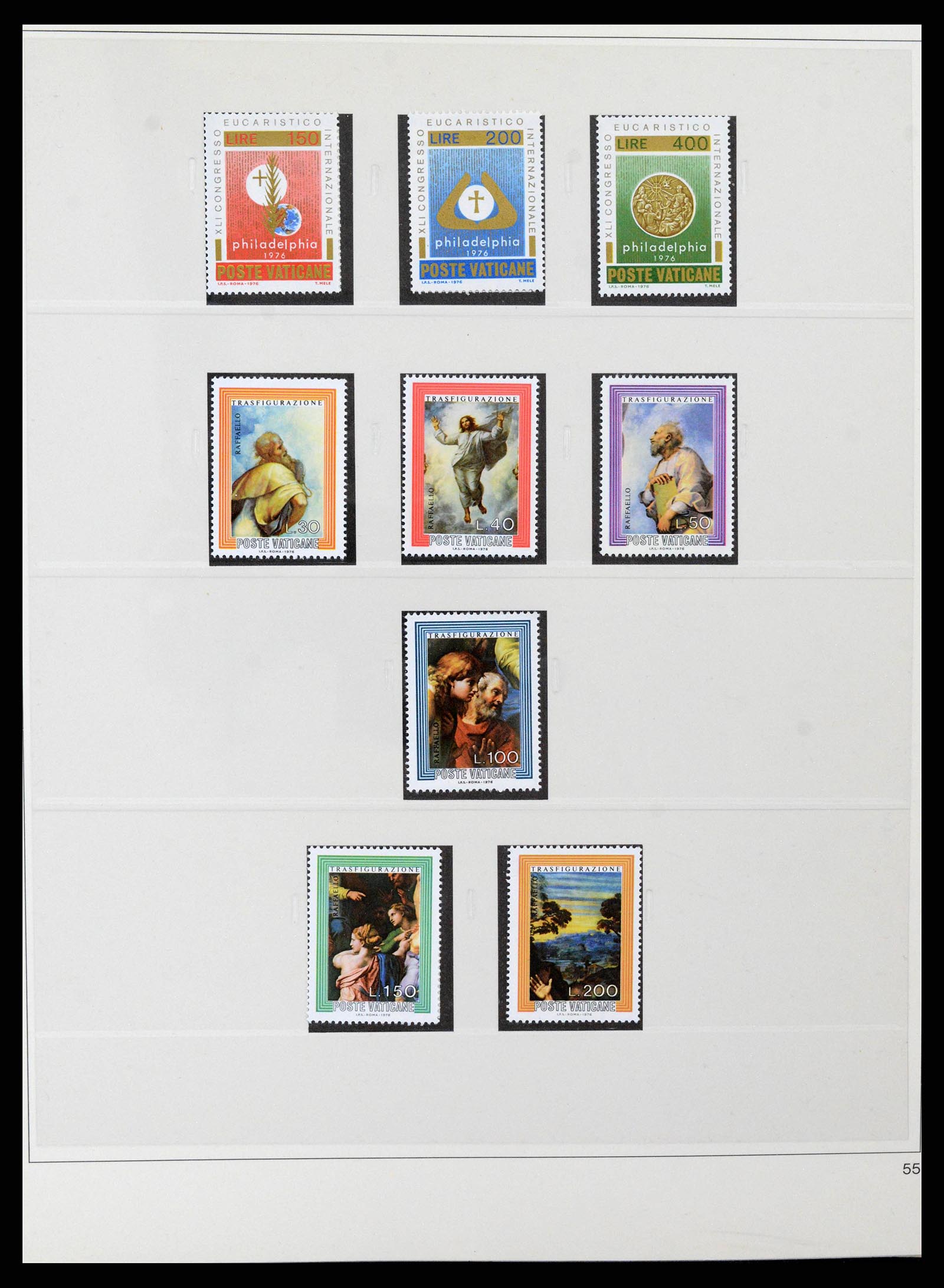 38345 0055 - Postzegelverzameling 38345 Vaticaan compleet 1929-2011.