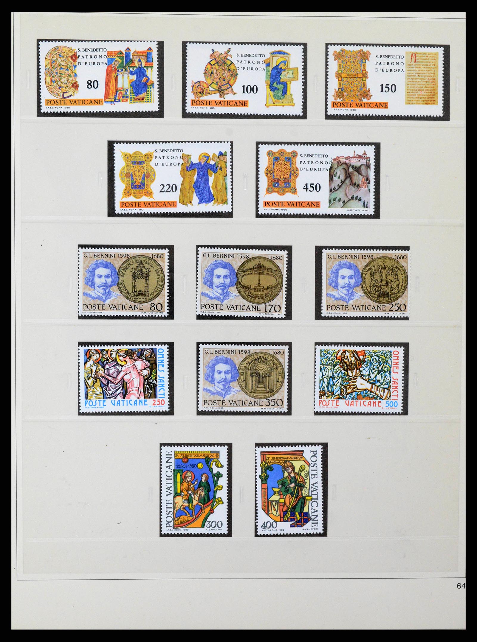 38345 0064 - Stamp collection 38345 Vatican complete 1929-2011.