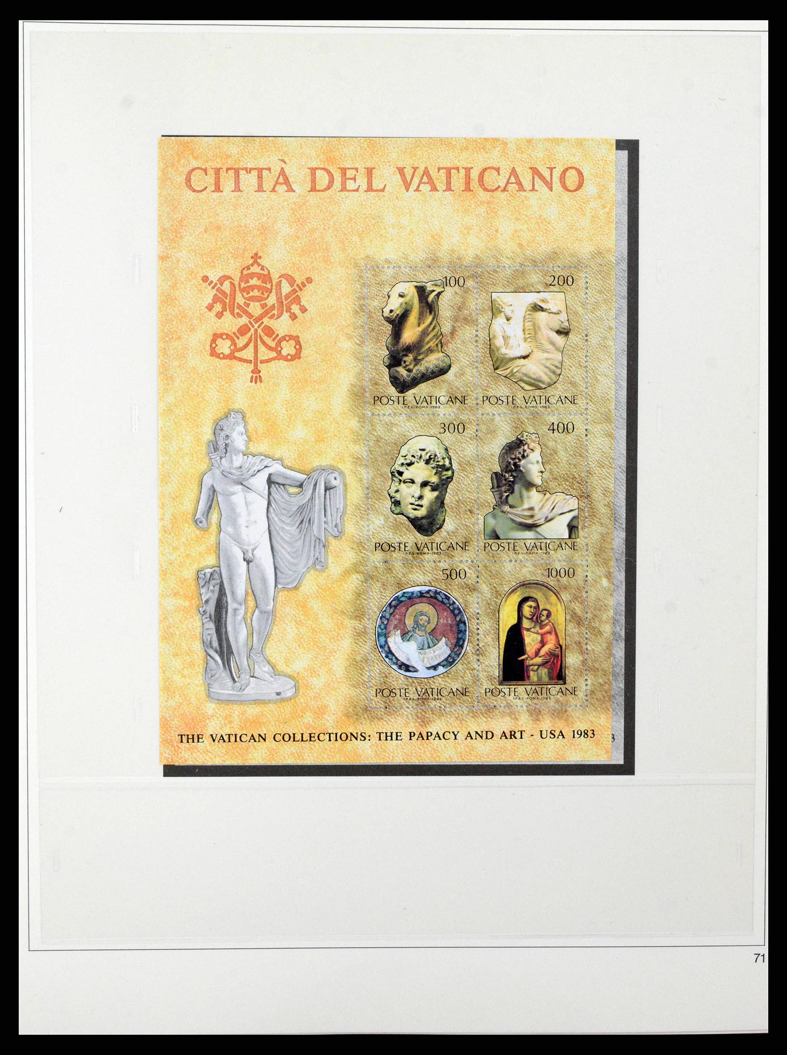 38345 0071 - Stamp collection 38345 Vatican complete 1929-2011.