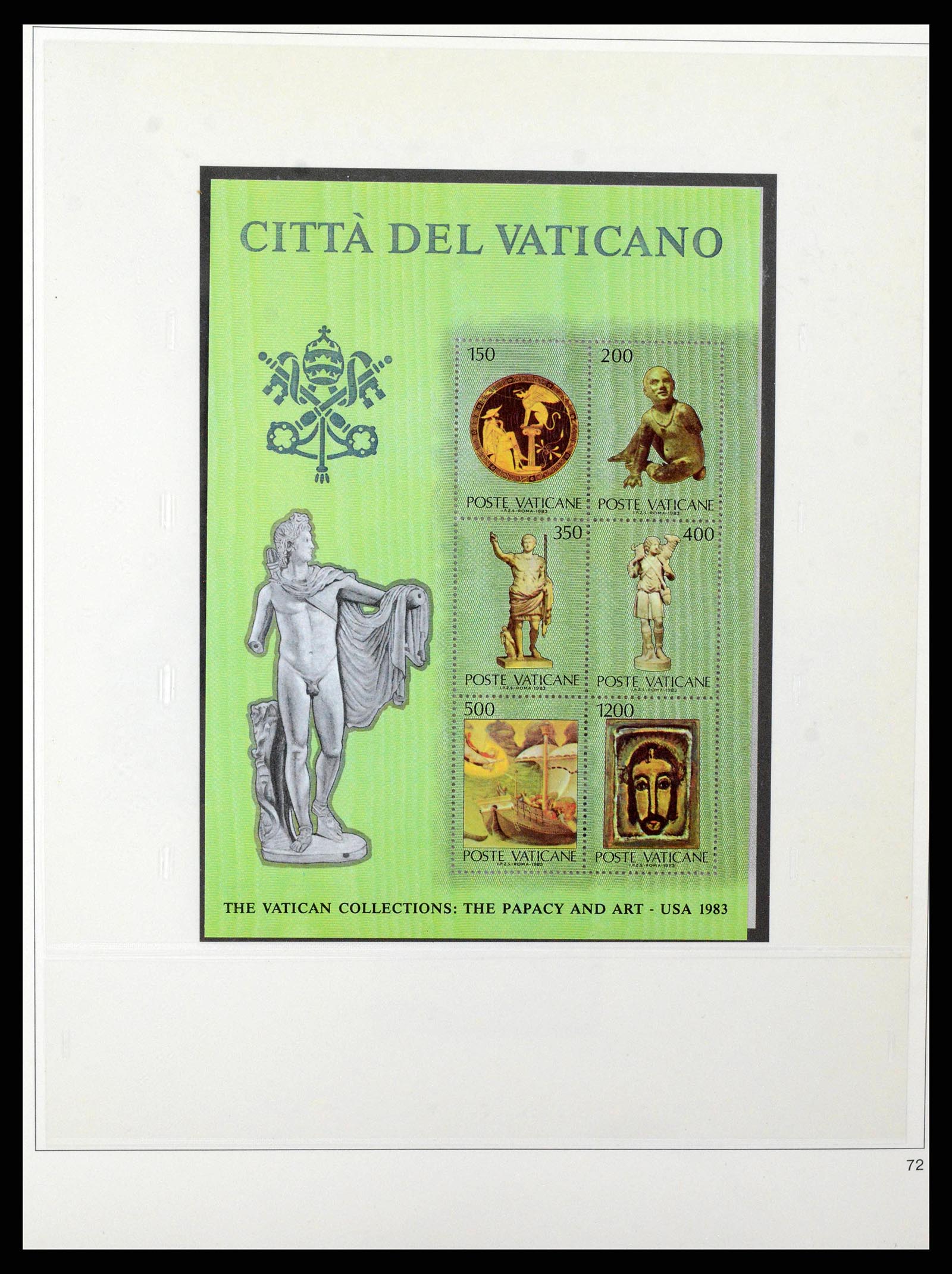 38345 0072 - Stamp collection 38345 Vatican complete 1929-2011.