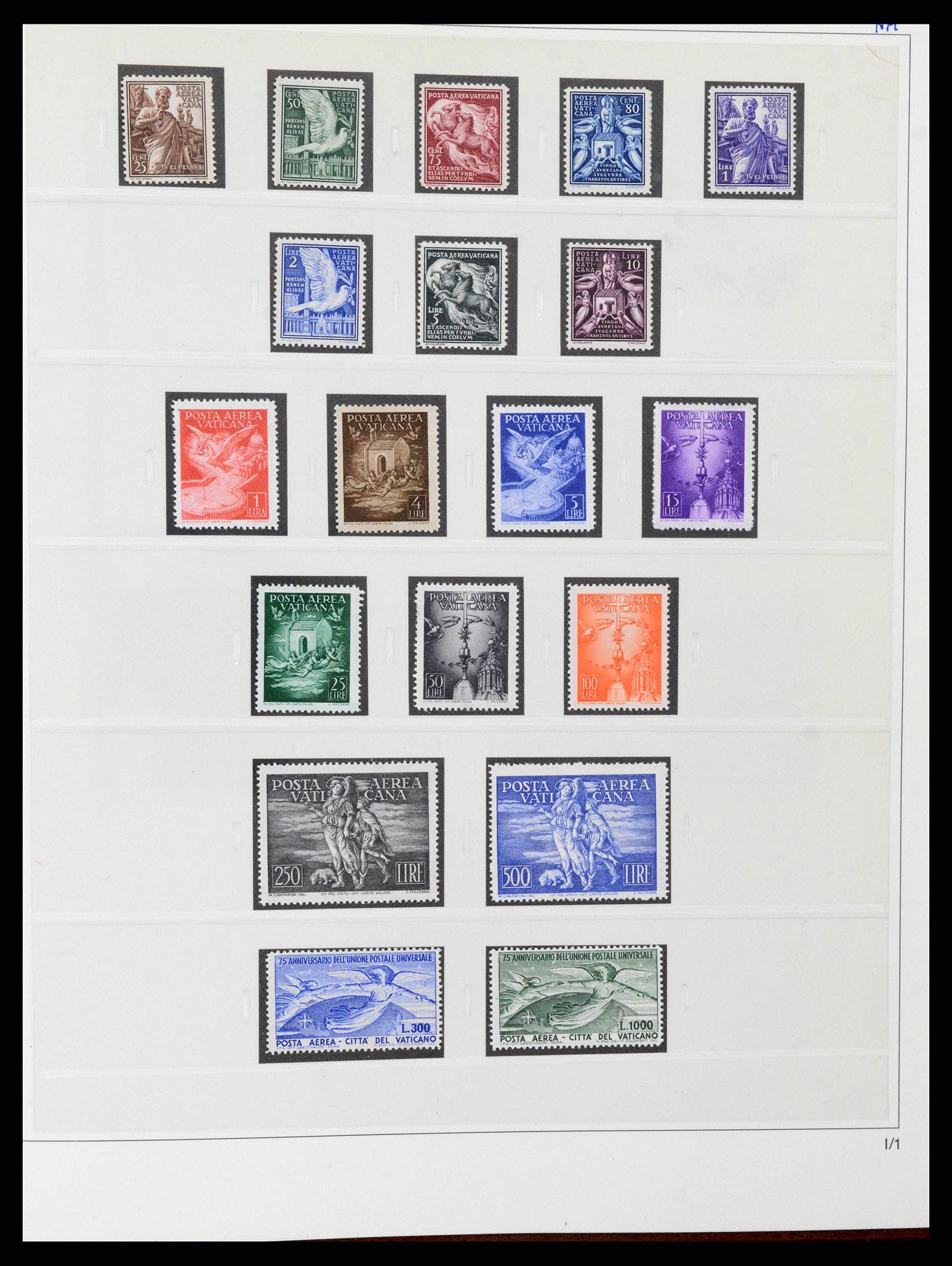 38345 0091 - Stamp collection 38345 Vatican complete 1929-2011.