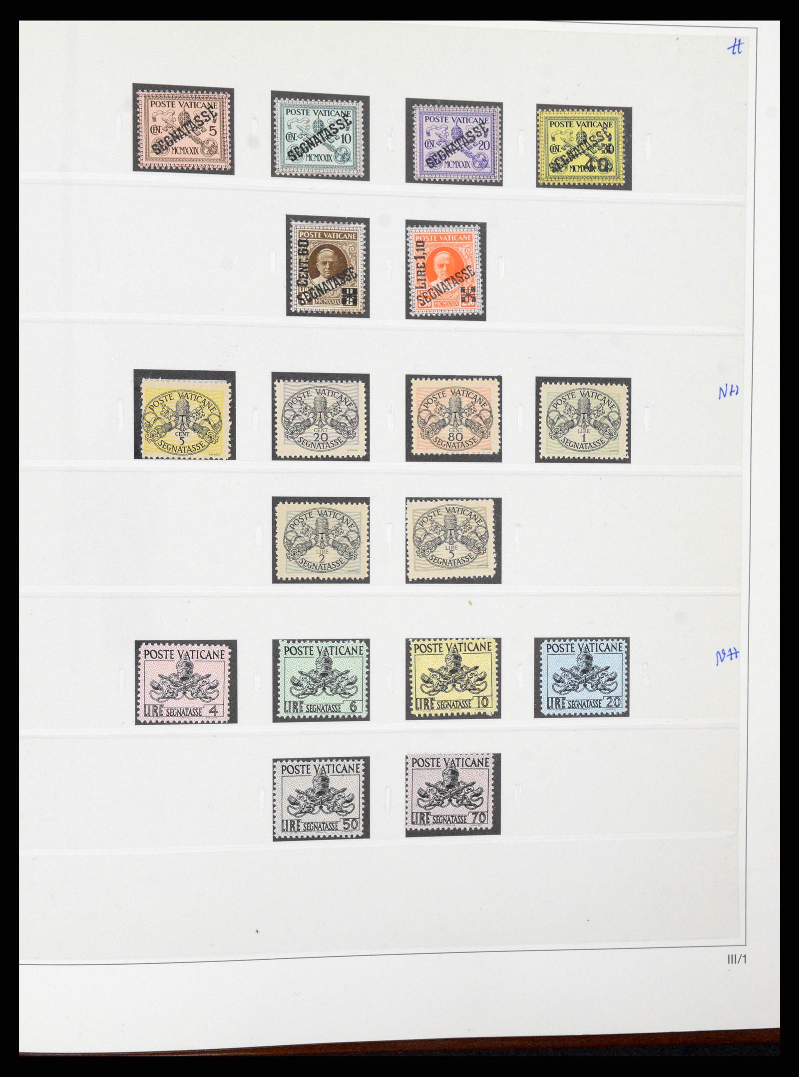 38345 0097 - Stamp collection 38345 Vatican complete 1929-2011.