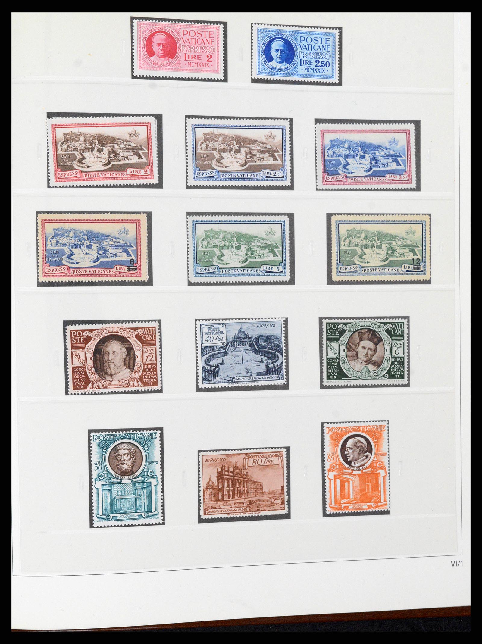 38345 0099 - Stamp collection 38345 Vatican complete 1929-2011.