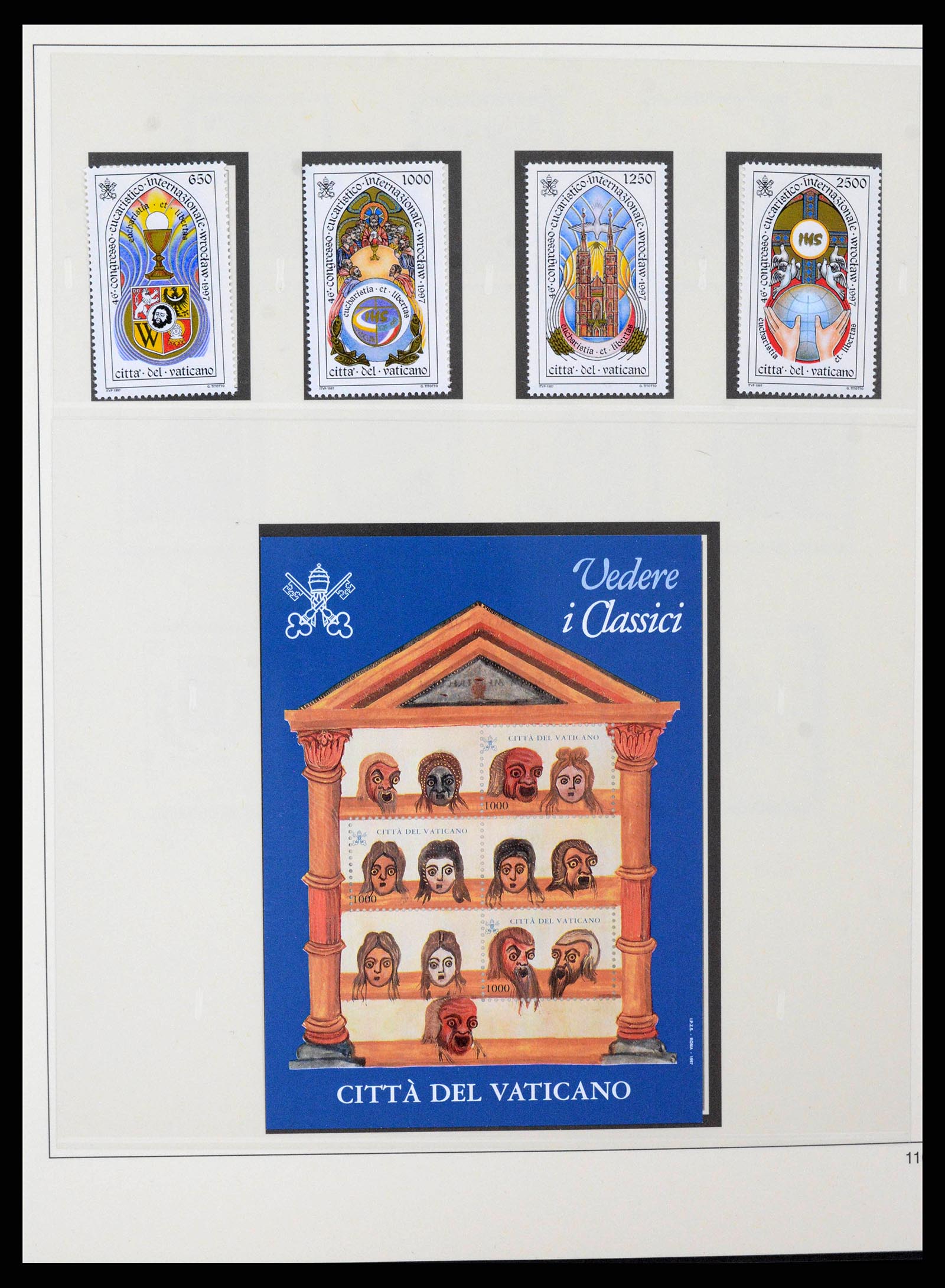 38345 0124 - Stamp collection 38345 Vatican complete 1929-2011.