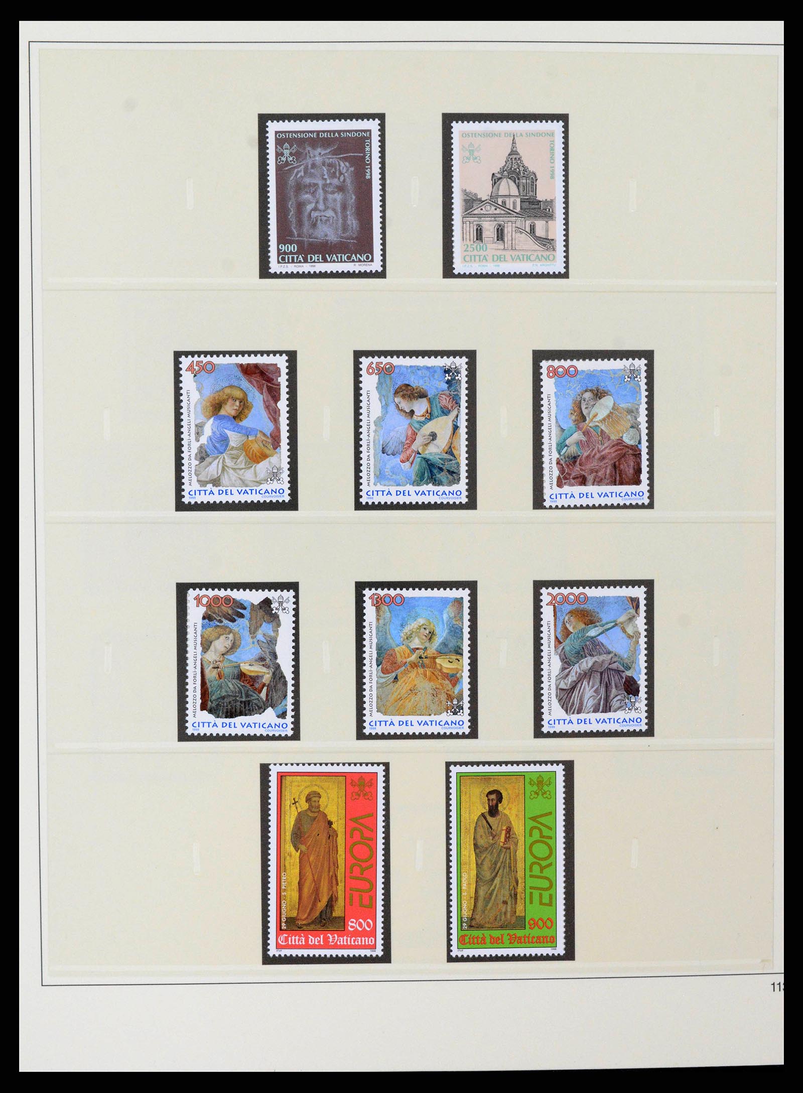 38345 0127 - Stamp collection 38345 Vatican complete 1929-2011.