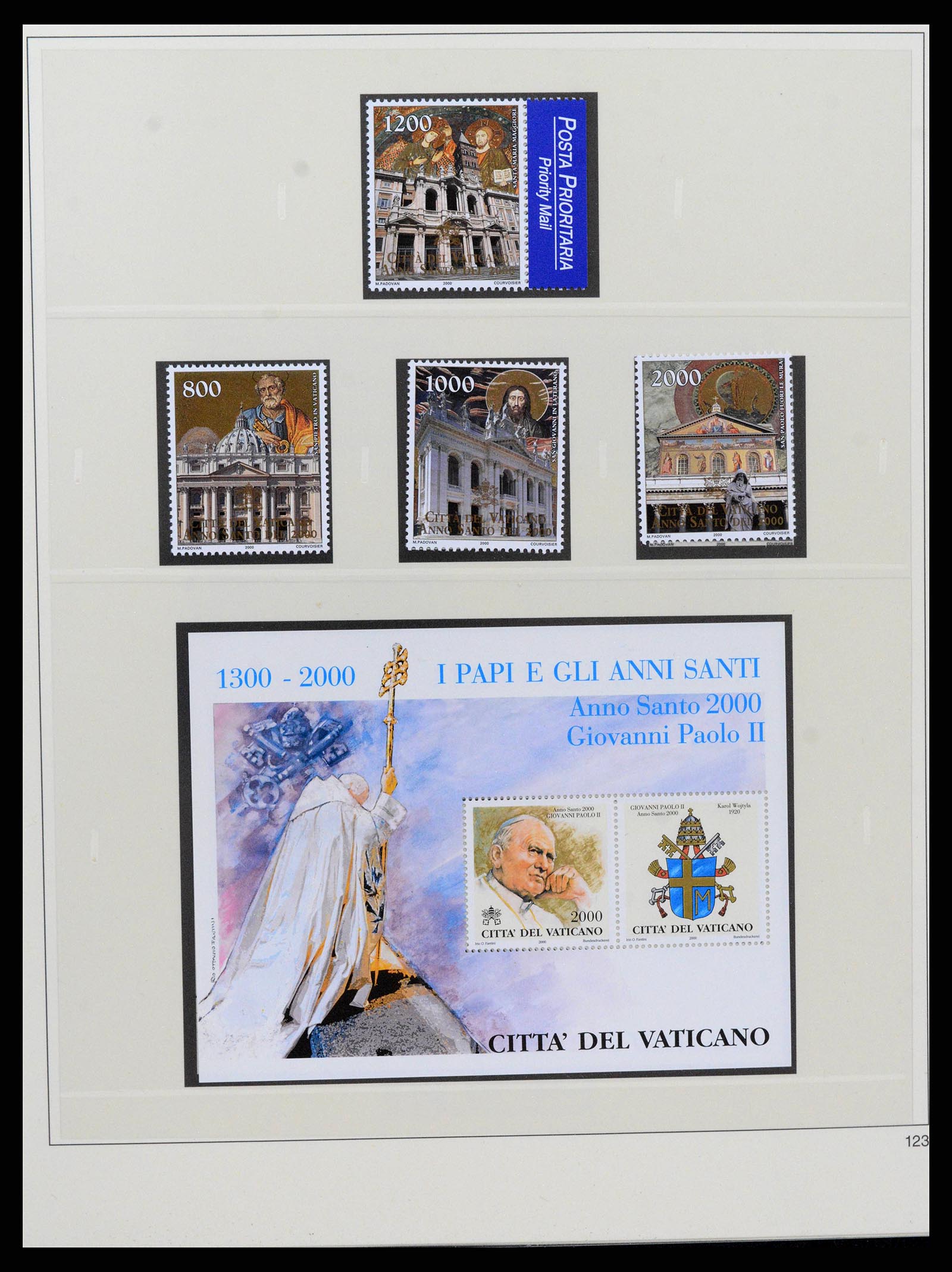 38345 0138 - Stamp collection 38345 Vatican complete 1929-2011.