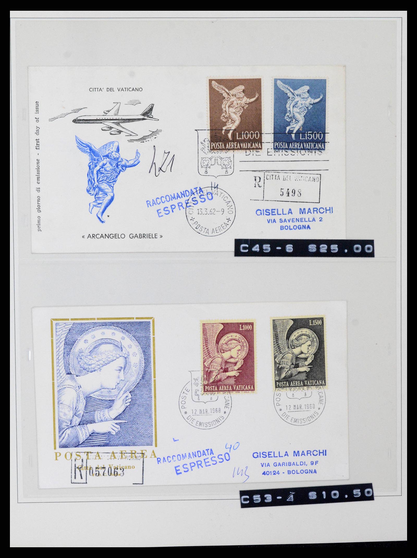 38345 0141 - Stamp collection 38345 Vatican complete 1929-2011.