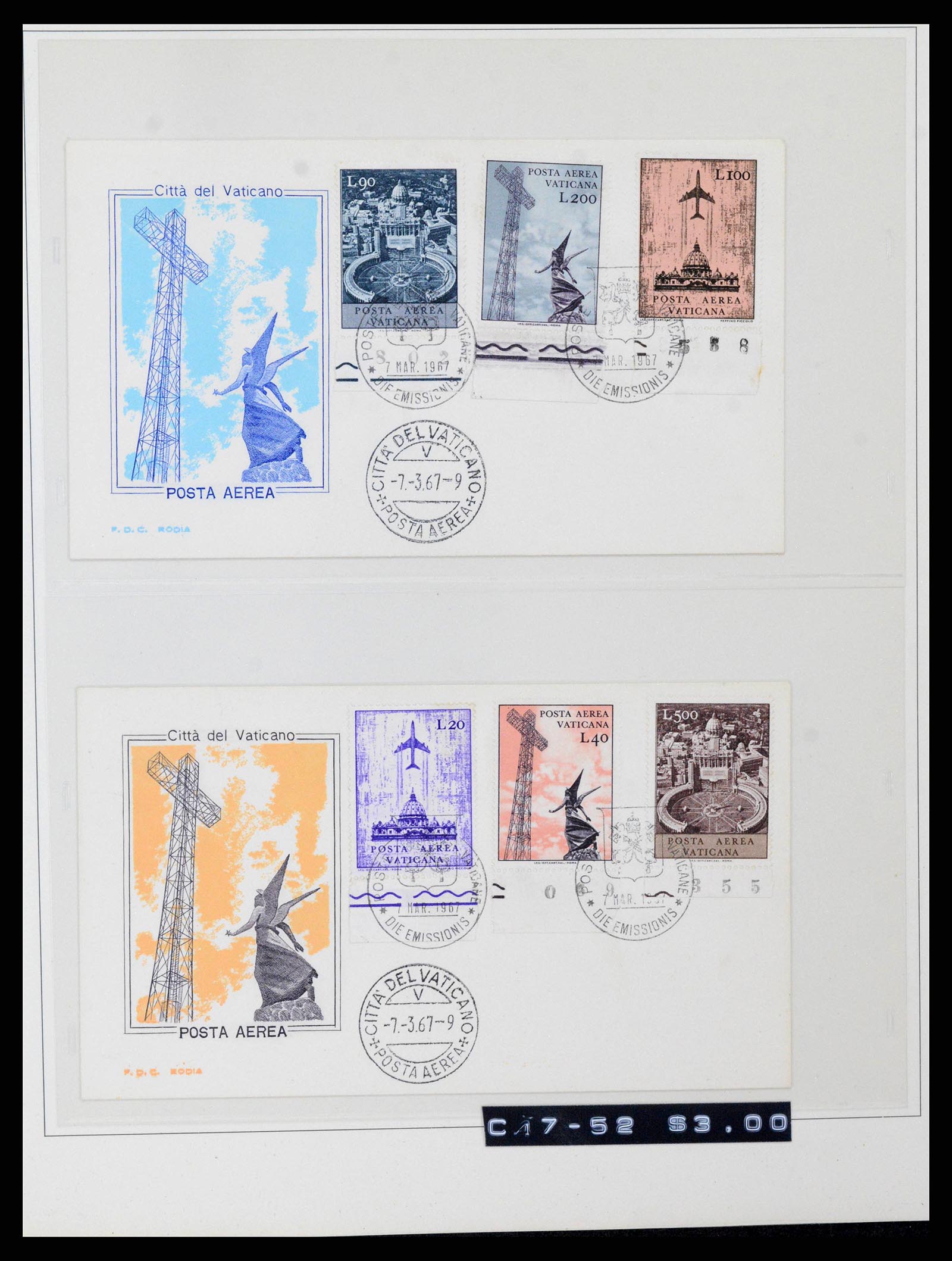 38345 0142 - Stamp collection 38345 Vatican complete 1929-2011.
