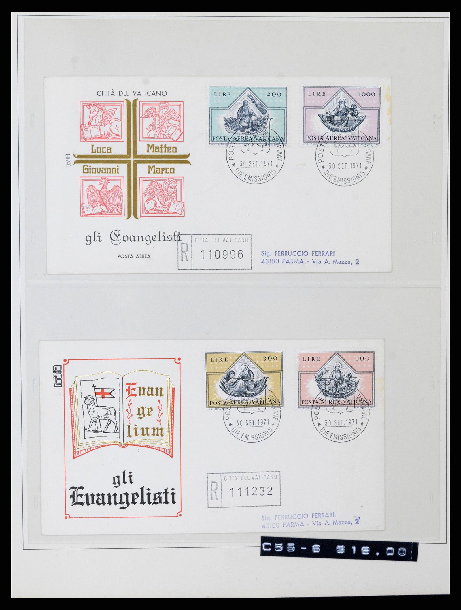 38345 0143 - Stamp collection 38345 Vatican complete 1929-2011.