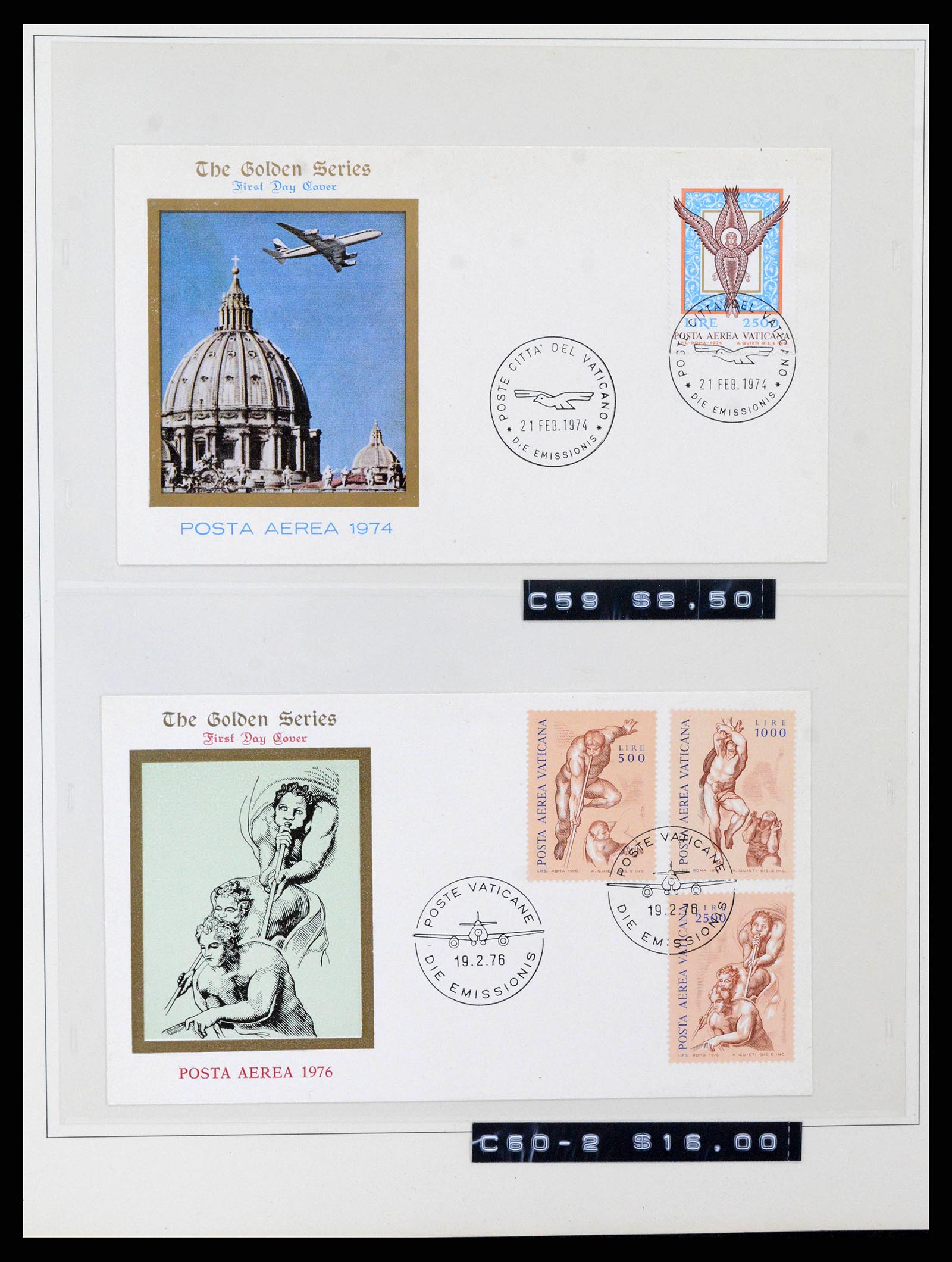 38345 0144 - Stamp collection 38345 Vatican complete 1929-2011.