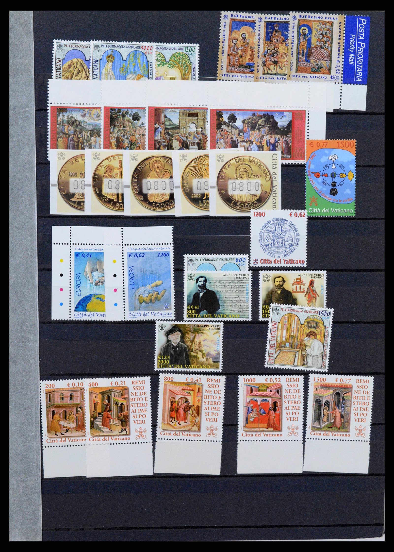38345 0148 - Stamp collection 38345 Vatican complete 1929-2011.