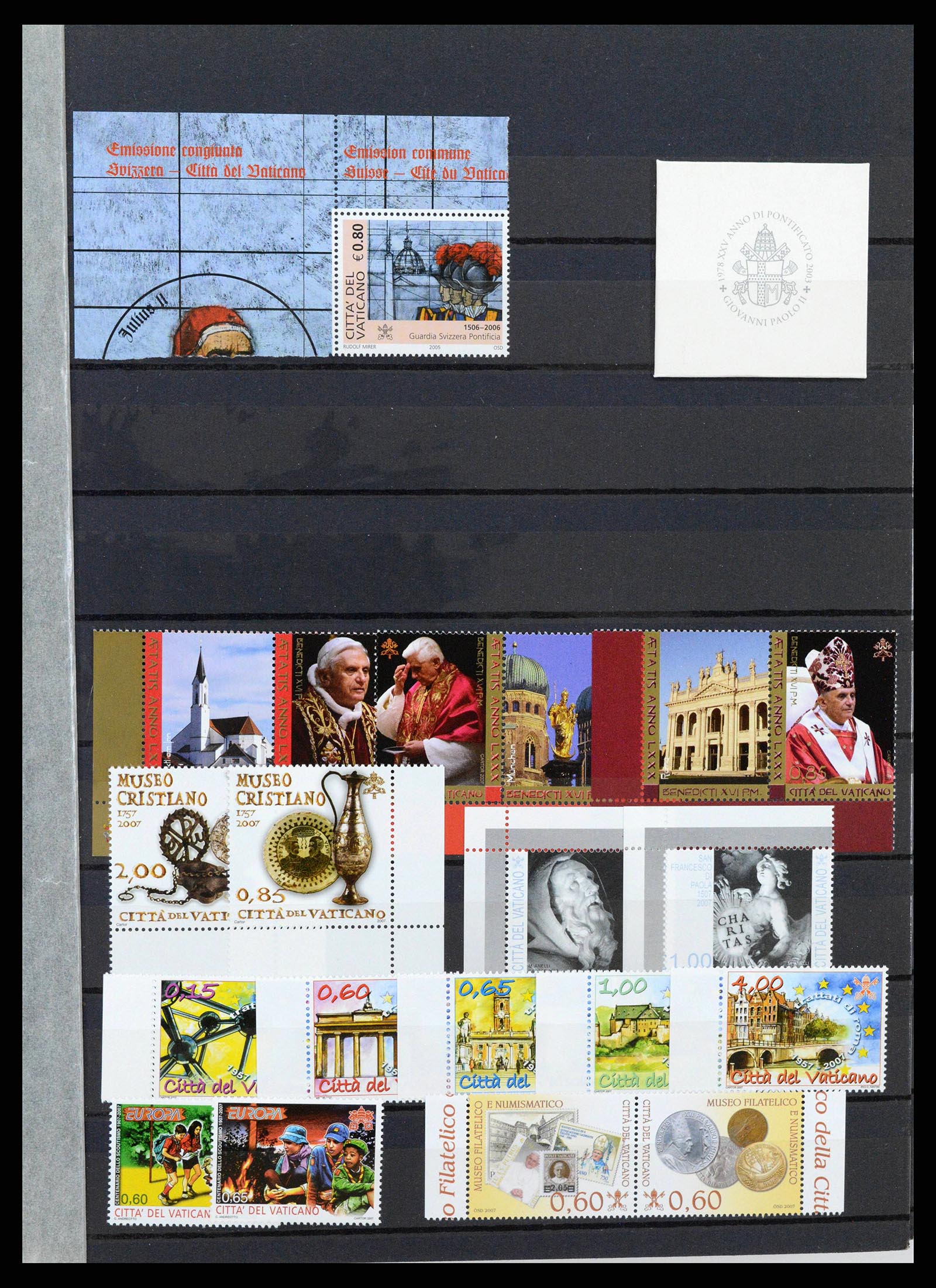 38345 0153 - Stamp collection 38345 Vatican complete 1929-2011.