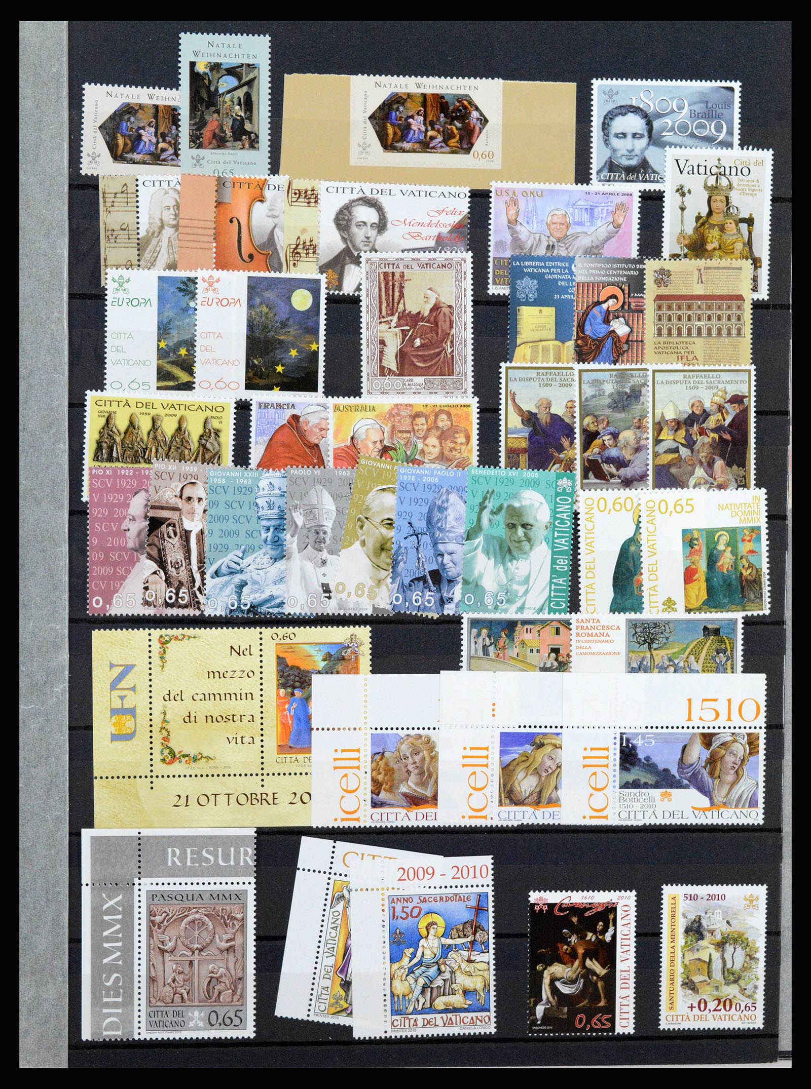 38345 0156 - Stamp collection 38345 Vatican complete 1929-2011.