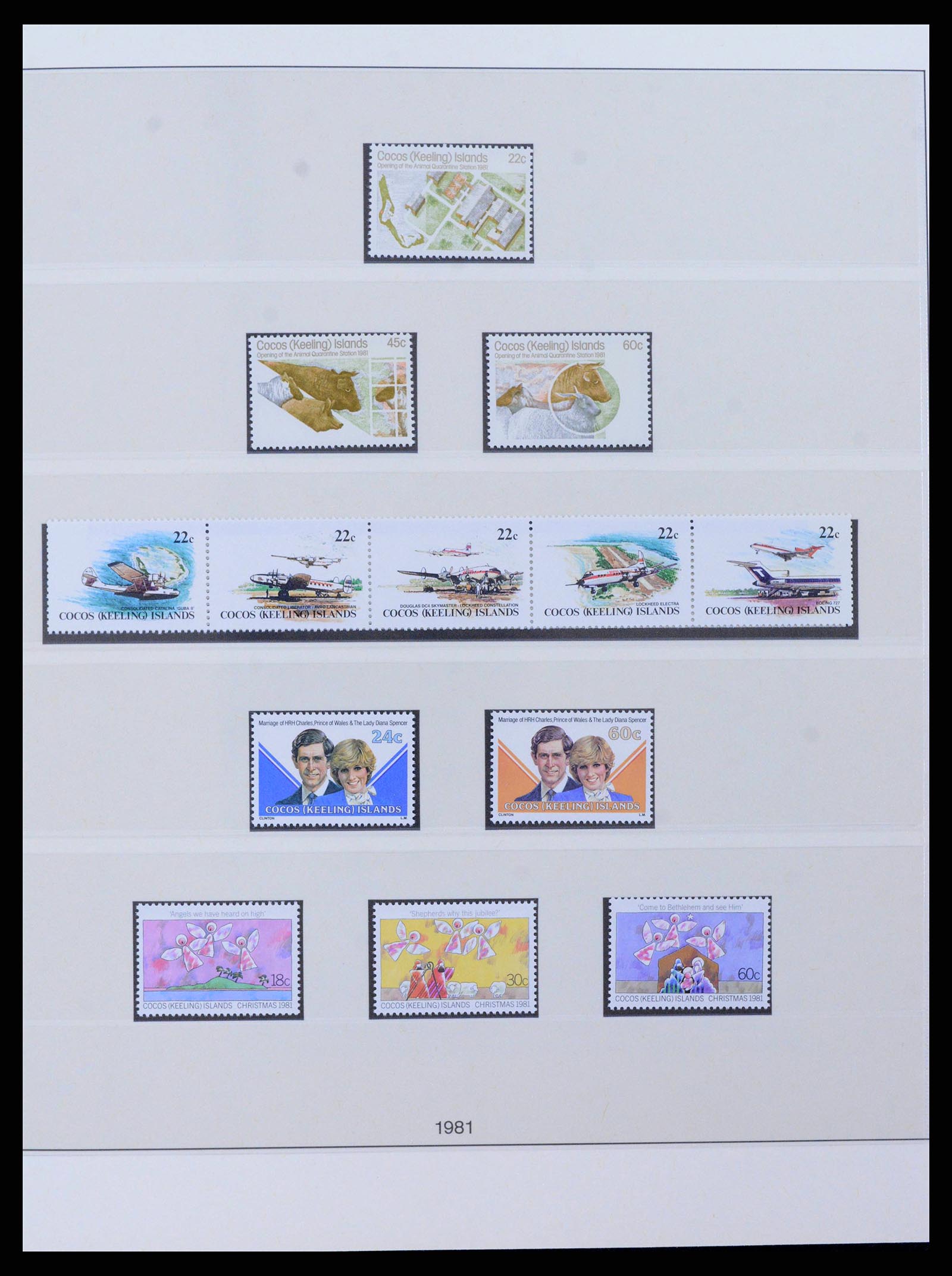 38347 0005 - Stamp collection 38347 Cocos Island complete 1963-2017!!