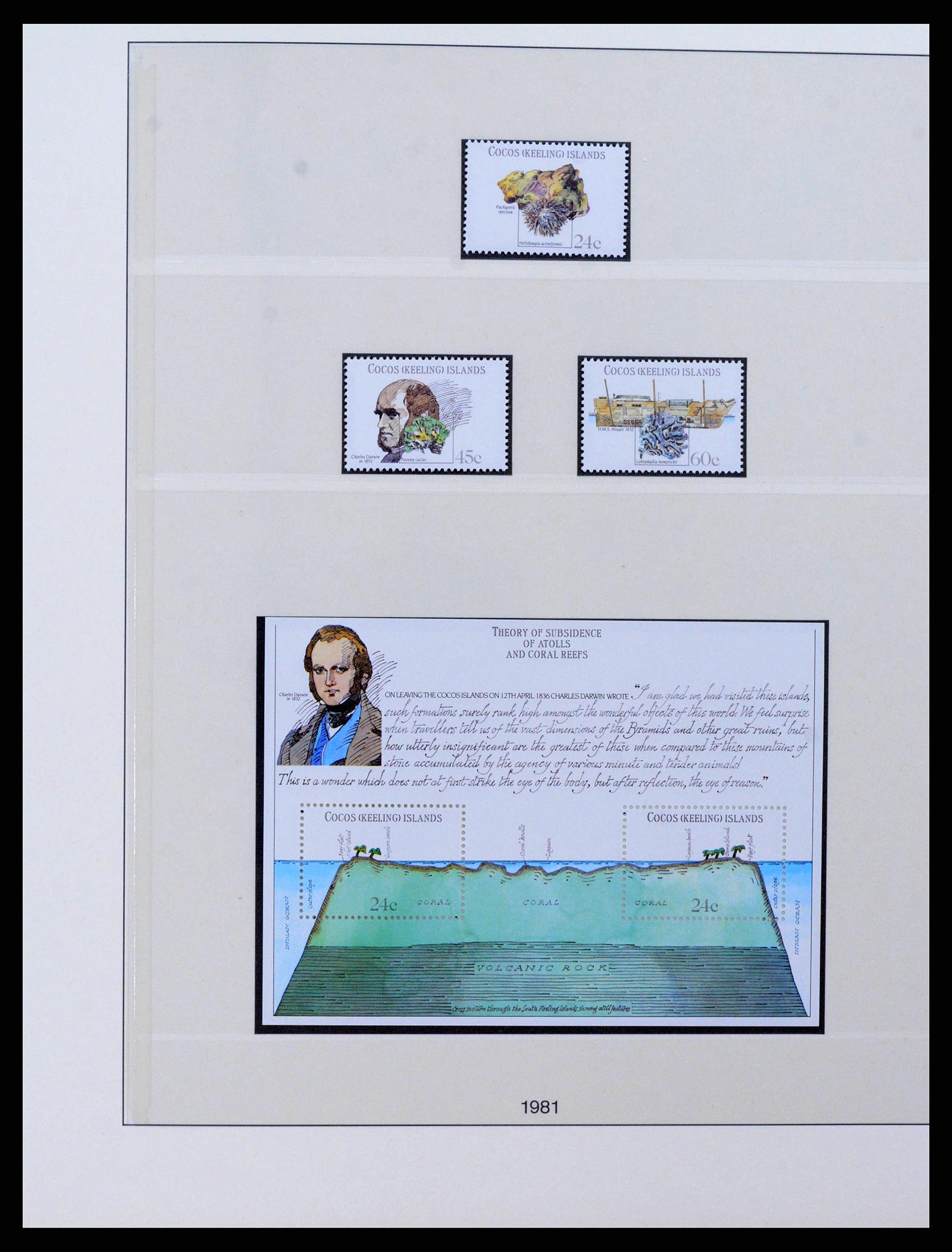 38347 0007 - Stamp collection 38347 Cocos Island complete 1963-2017!!