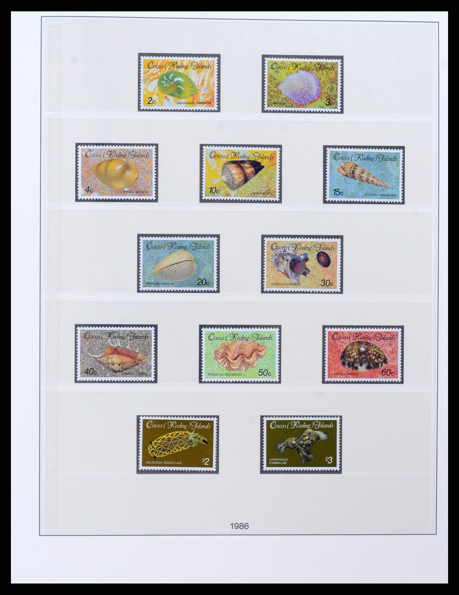 38347 0015 - Stamp collection 38347 Cocos Island complete 1963-2017!!